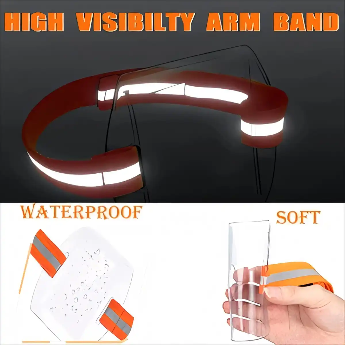 Reflective Snap ID Badge Holder alternate product angle