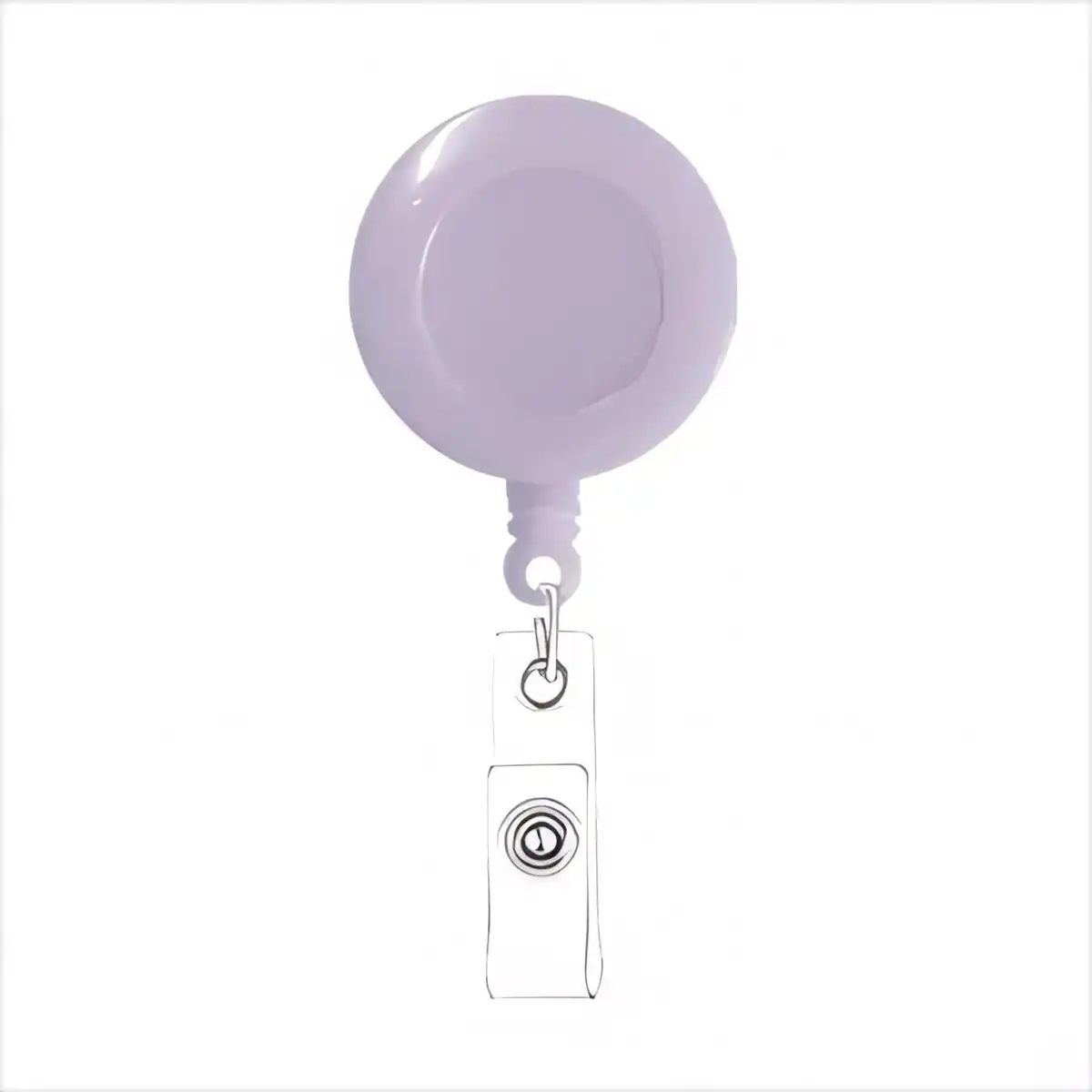 Rotating Badge Reel with Alligator Clip