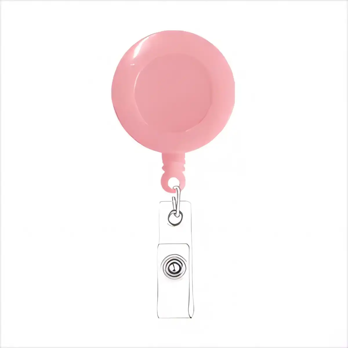 Rotating Badge Reel with Alligator Clip alternate product angle