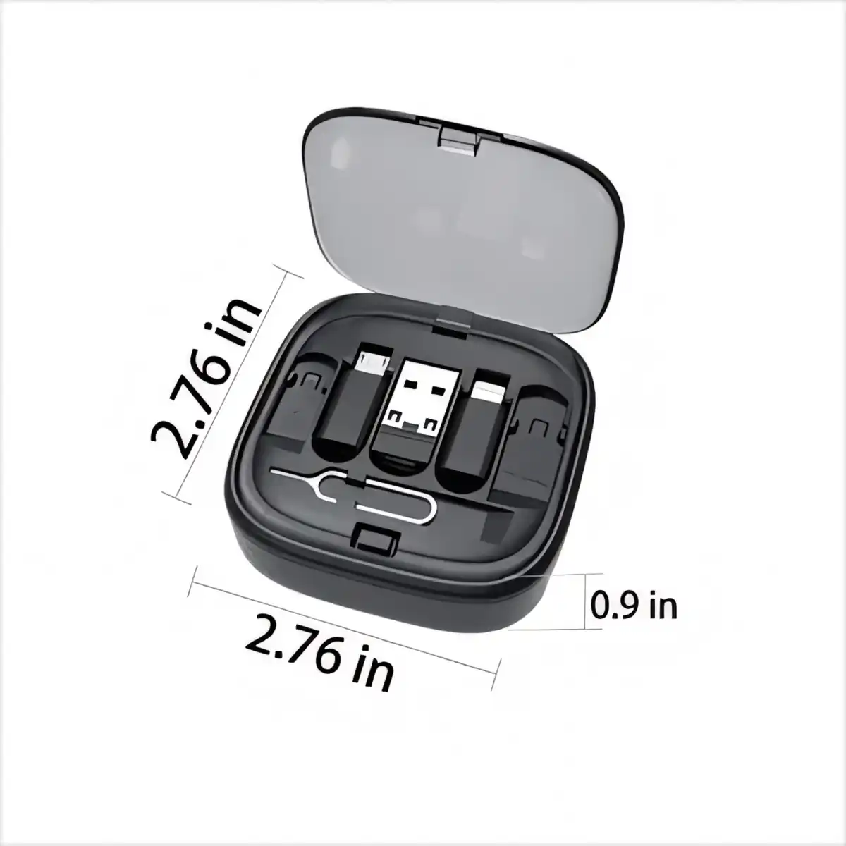 Retractable Charging Cable Organizer with Stand product detail view