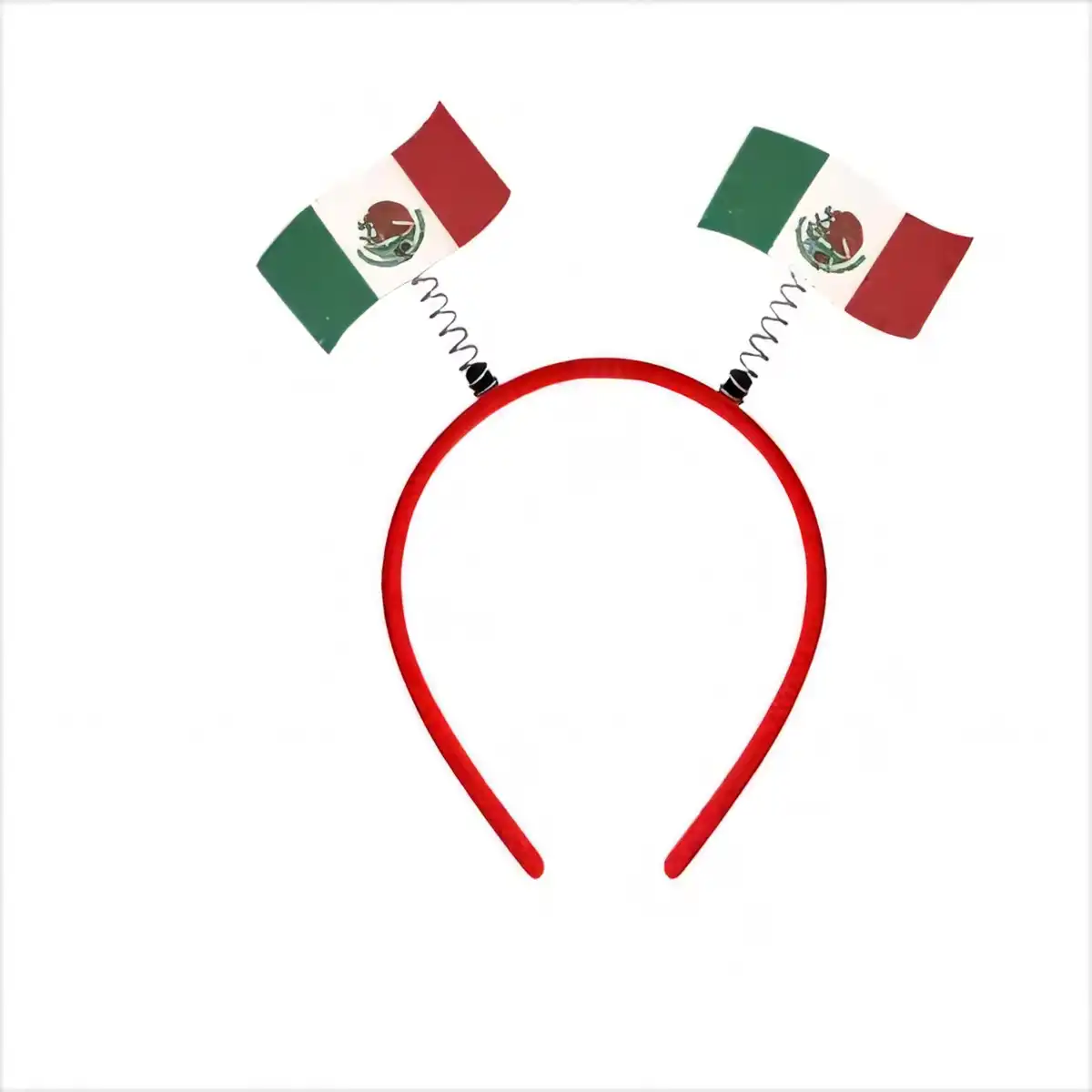 Vibrant Soccer Fan Headband alternate product angle