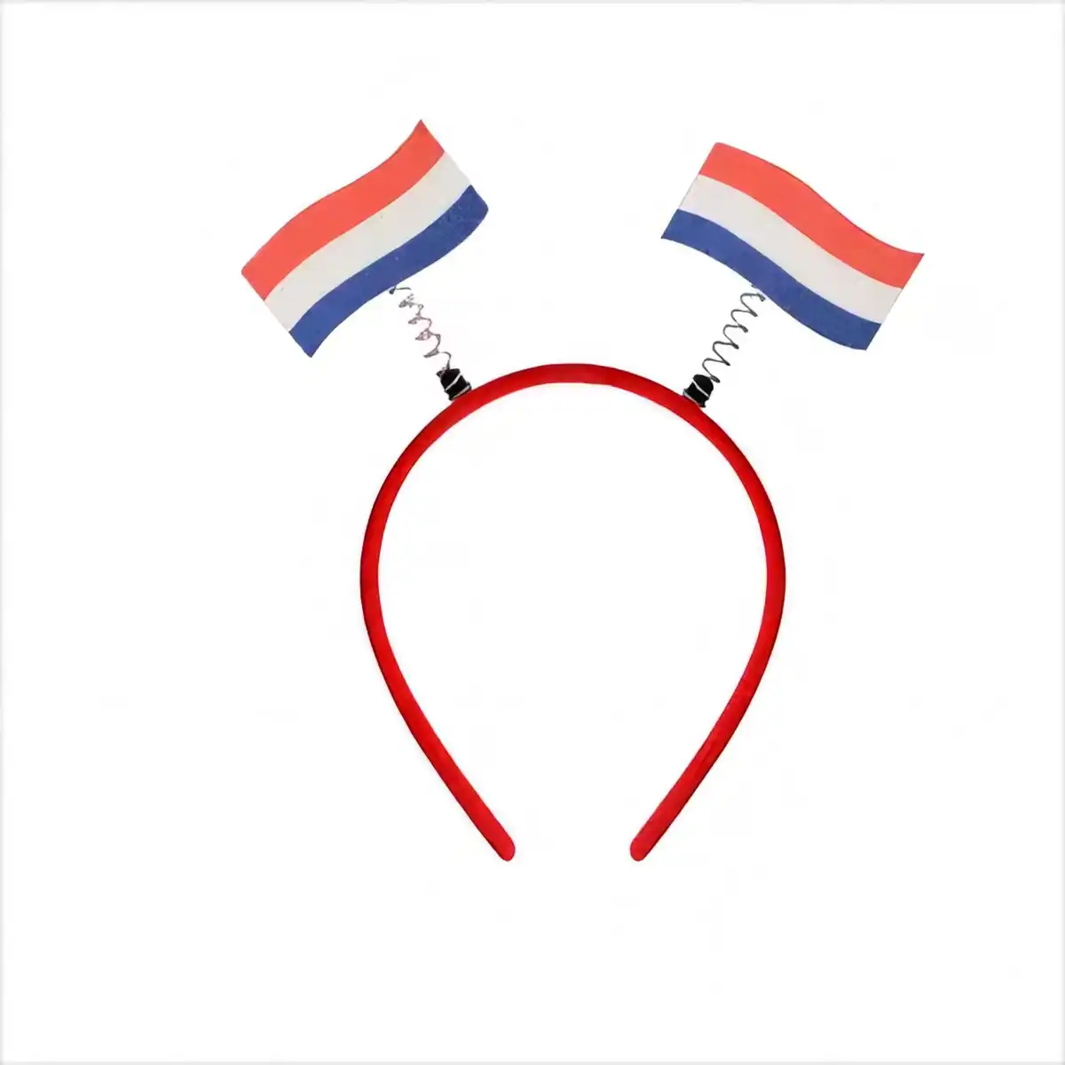 Vibrant Soccer Fan Headband product with accessories