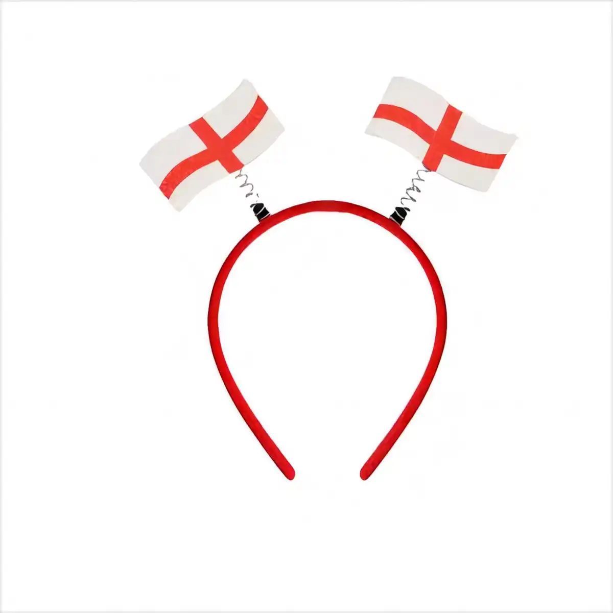 Vibrant Soccer Fan Headband product in use
