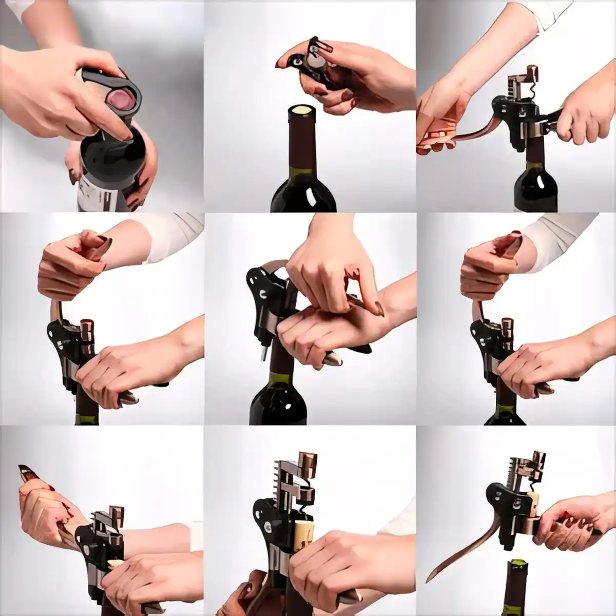Deluxe Wine Chess Gift Set product with accessories