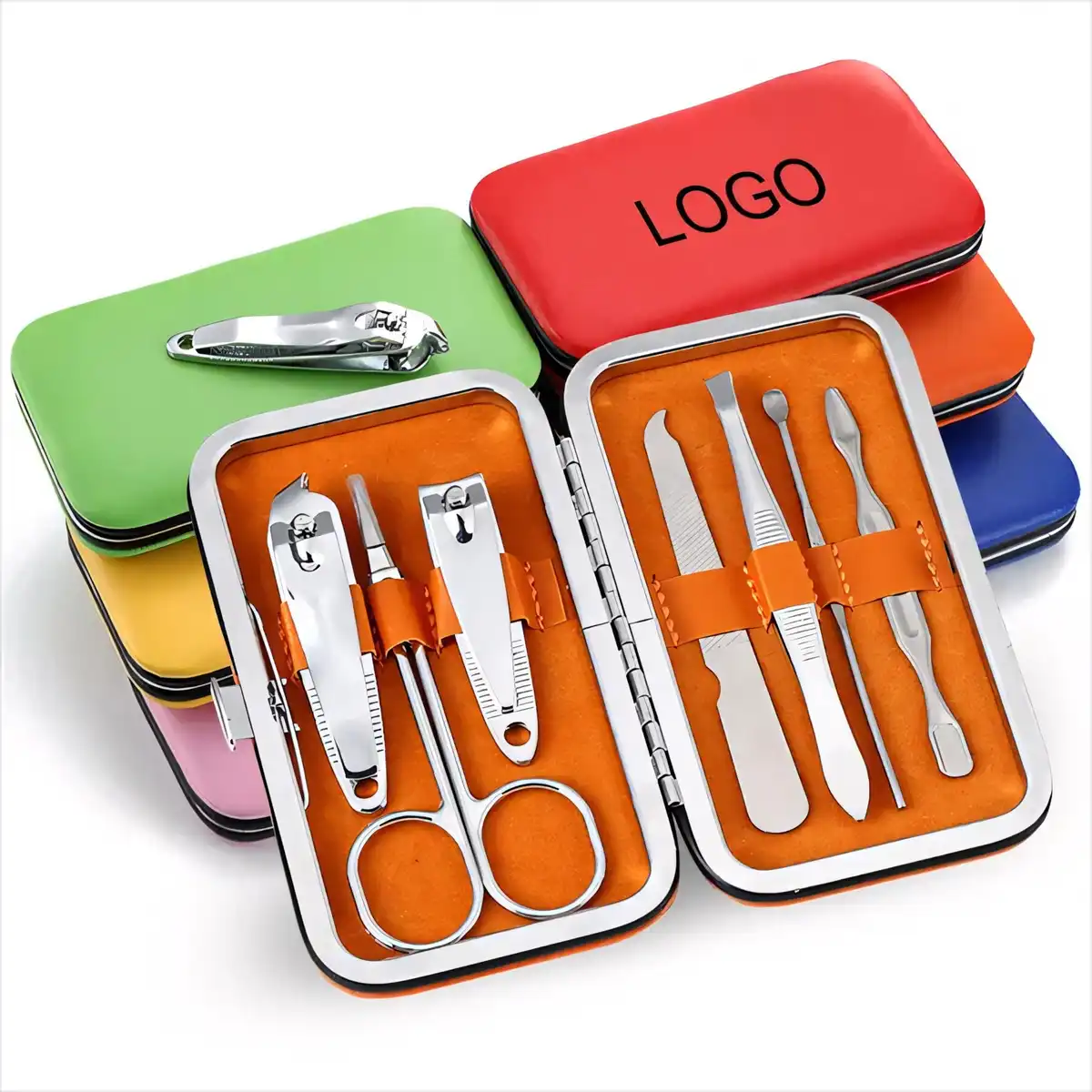 Portable Stainless Steel Nail Care Kit