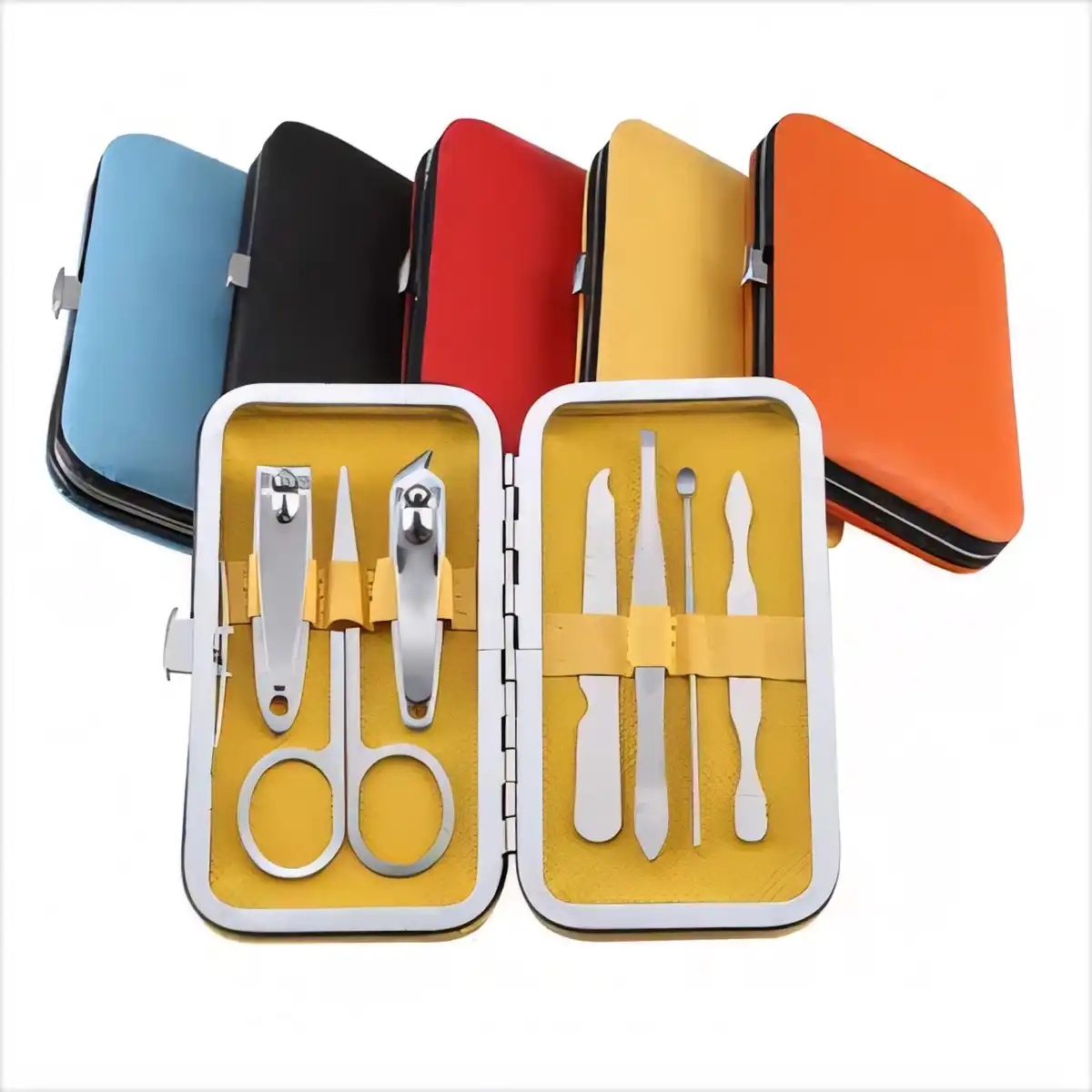 Portable Stainless Steel Nail Care Kit product detail view