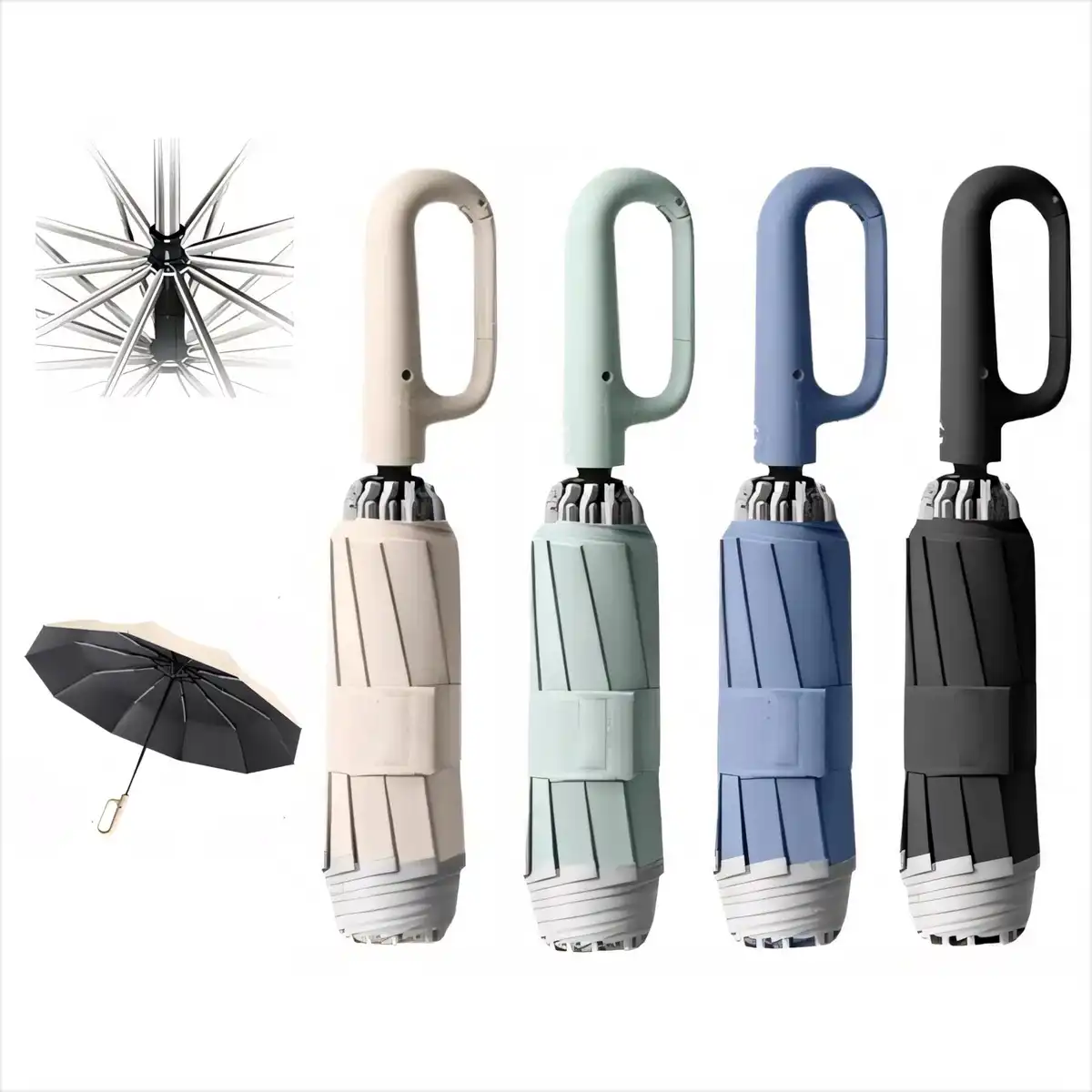 Windproof Auto Open Close Umbrella