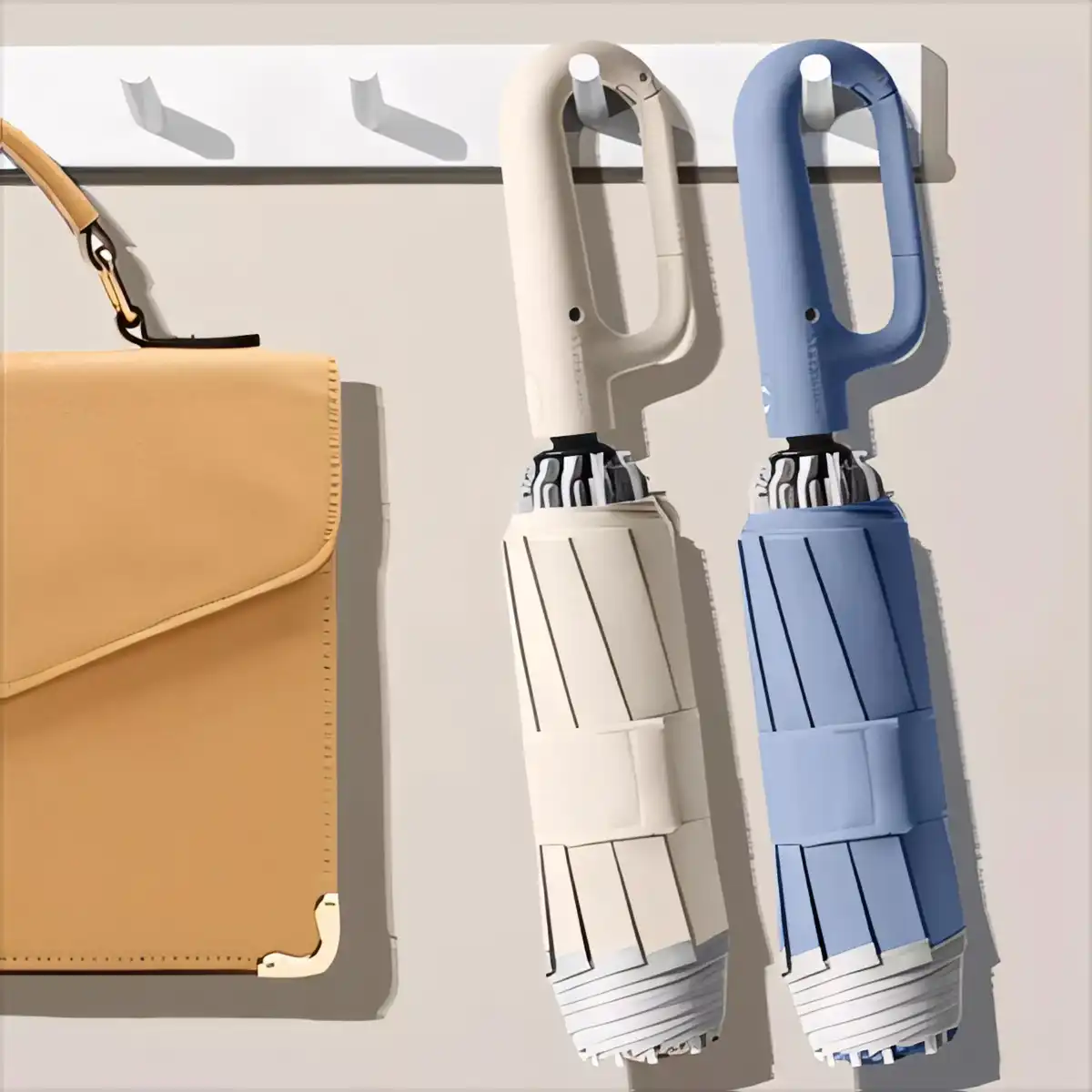 Windproof Auto Open Close Umbrella product close-up