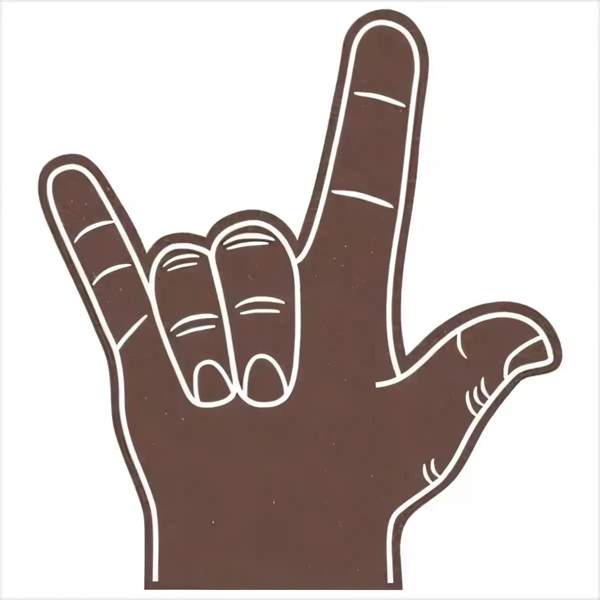 18 Inch Foam Cheering Finger product in use