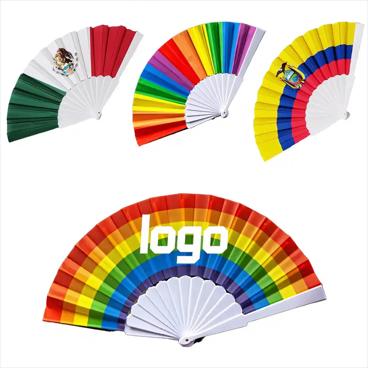 Portable Folding Fabric Hand Fan