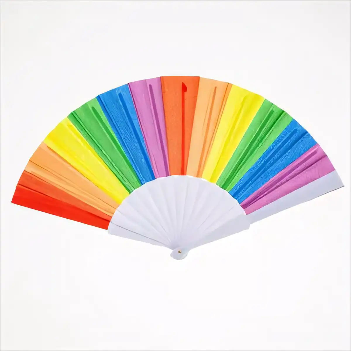 Portable Folding Fabric Hand Fan product detail view