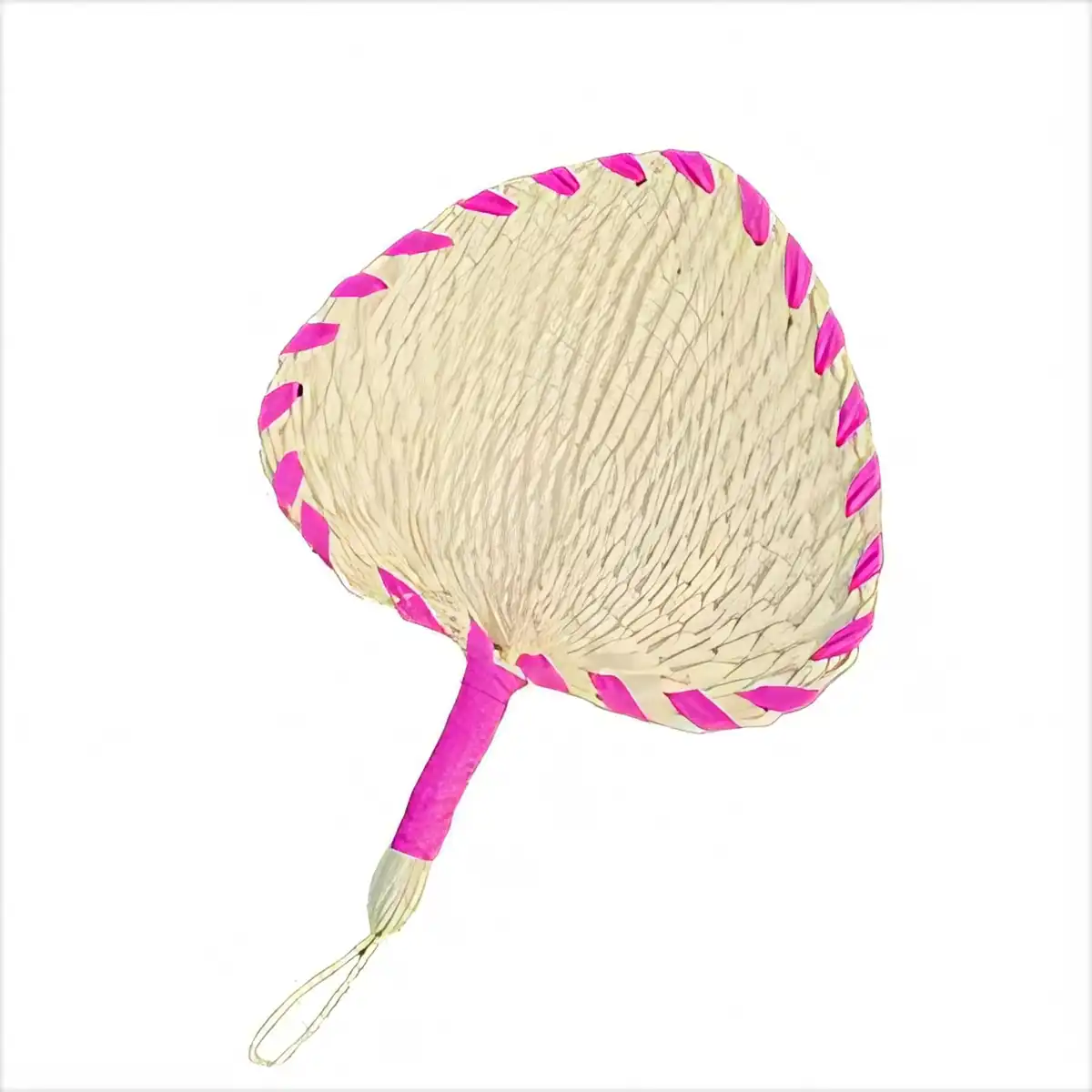 Glowing Silk Folding Fan product with accessories