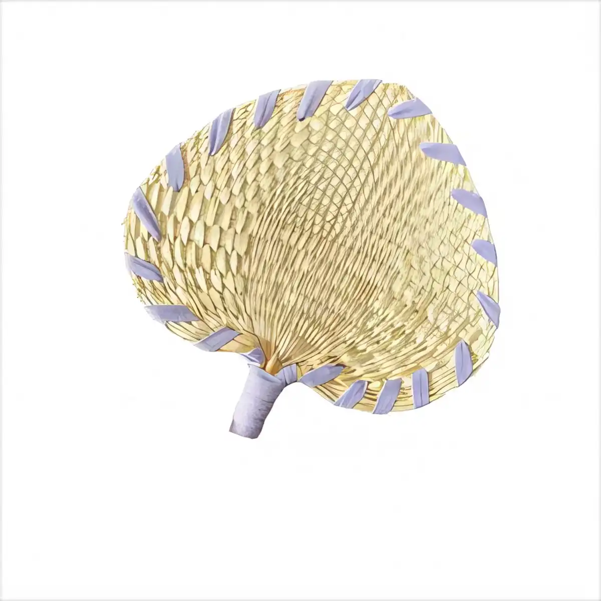 Glowing Silk Folding Fan custom logo imprint view