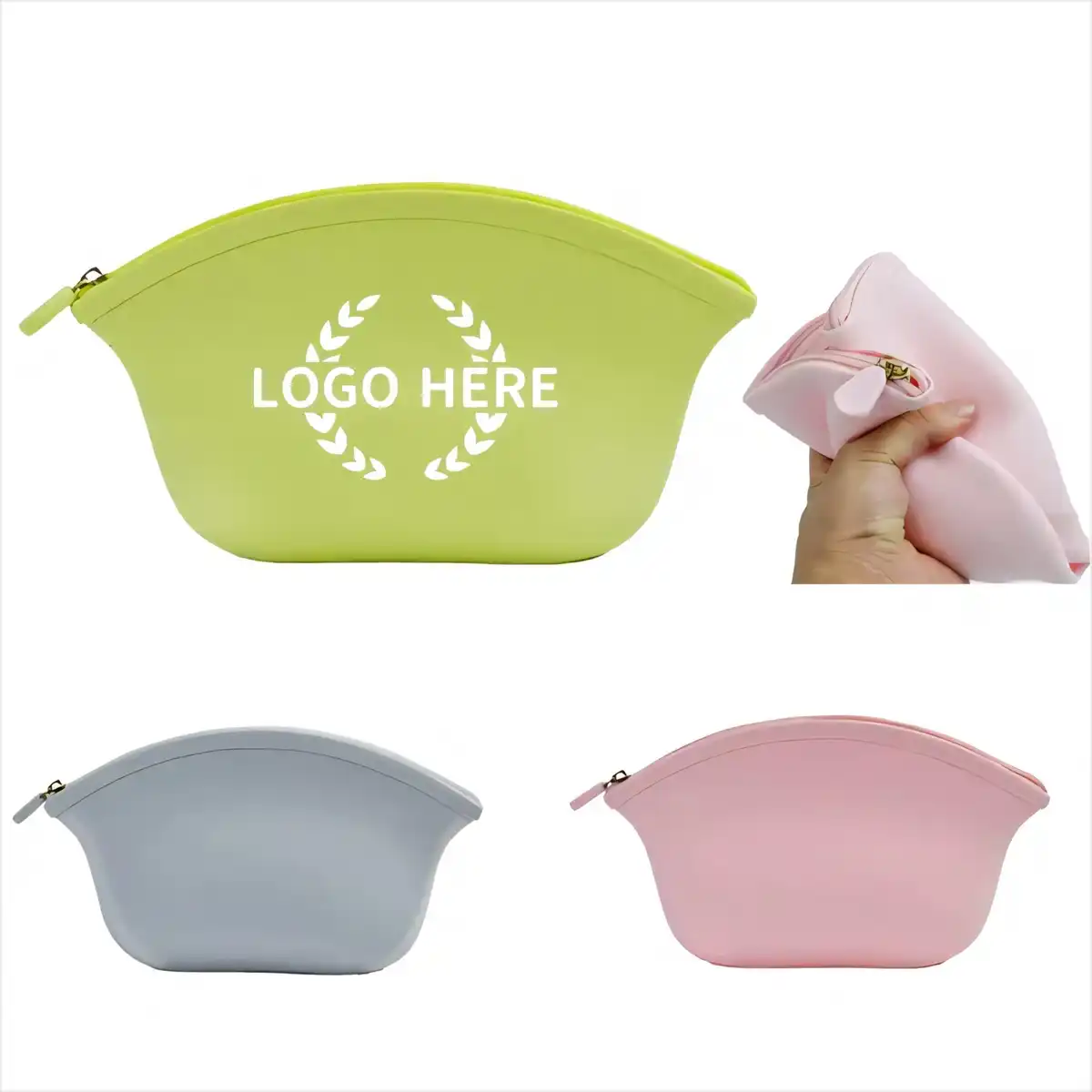 Glowing Silk Fan with LED Lights