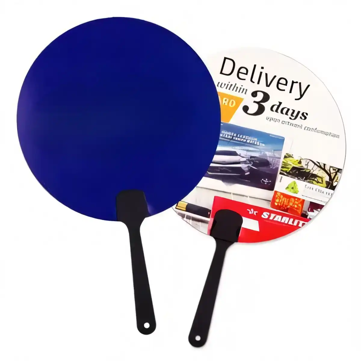Durable Plastic Hand Fan product detail view