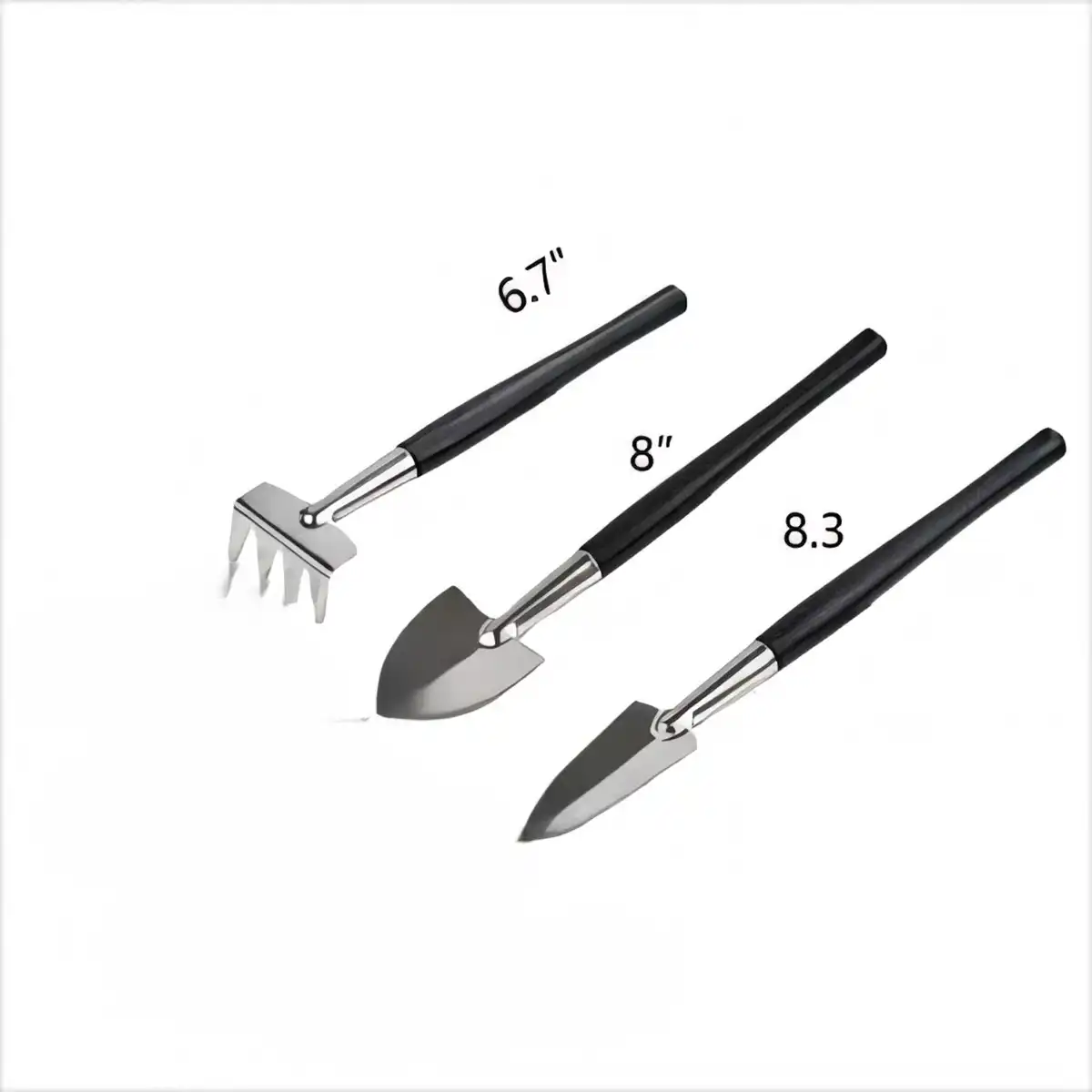 Mini Stainless Steel Garden Set product detail view