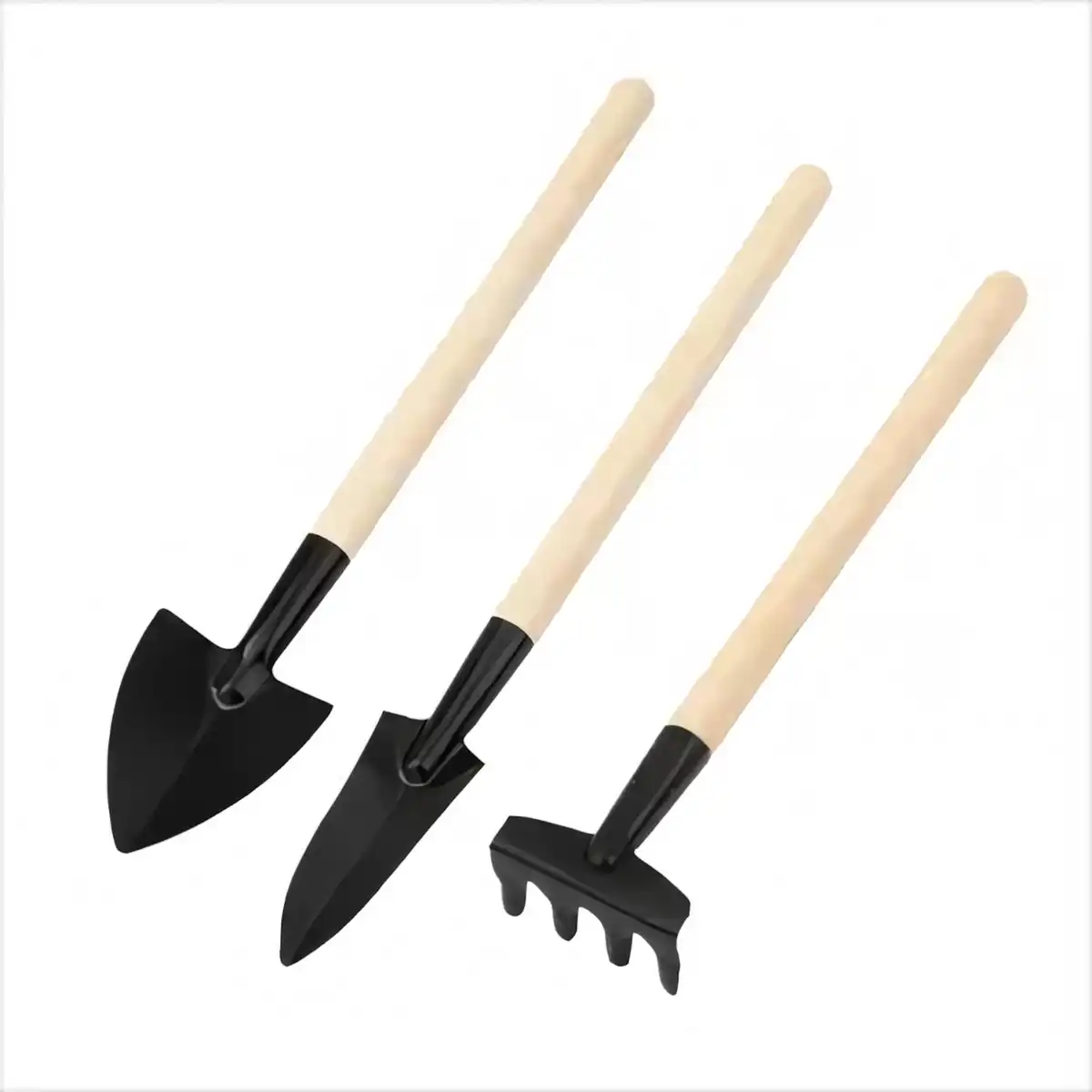 Mini Stainless Steel Garden Set alternate product angle