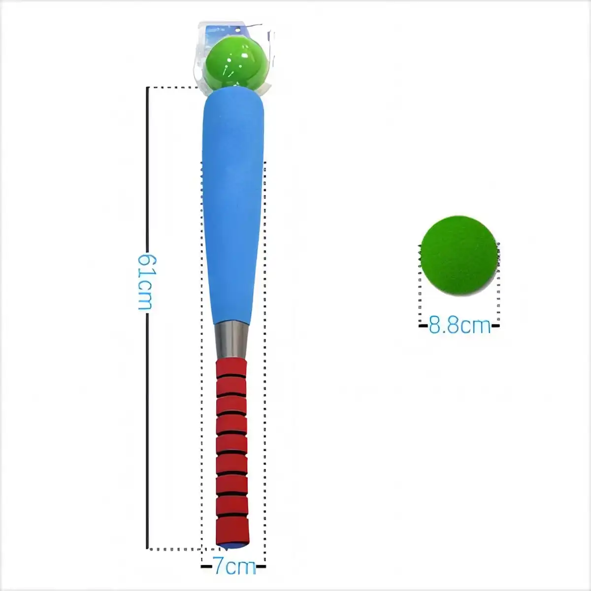 Safe Foam Baseball Bat Set product detail view