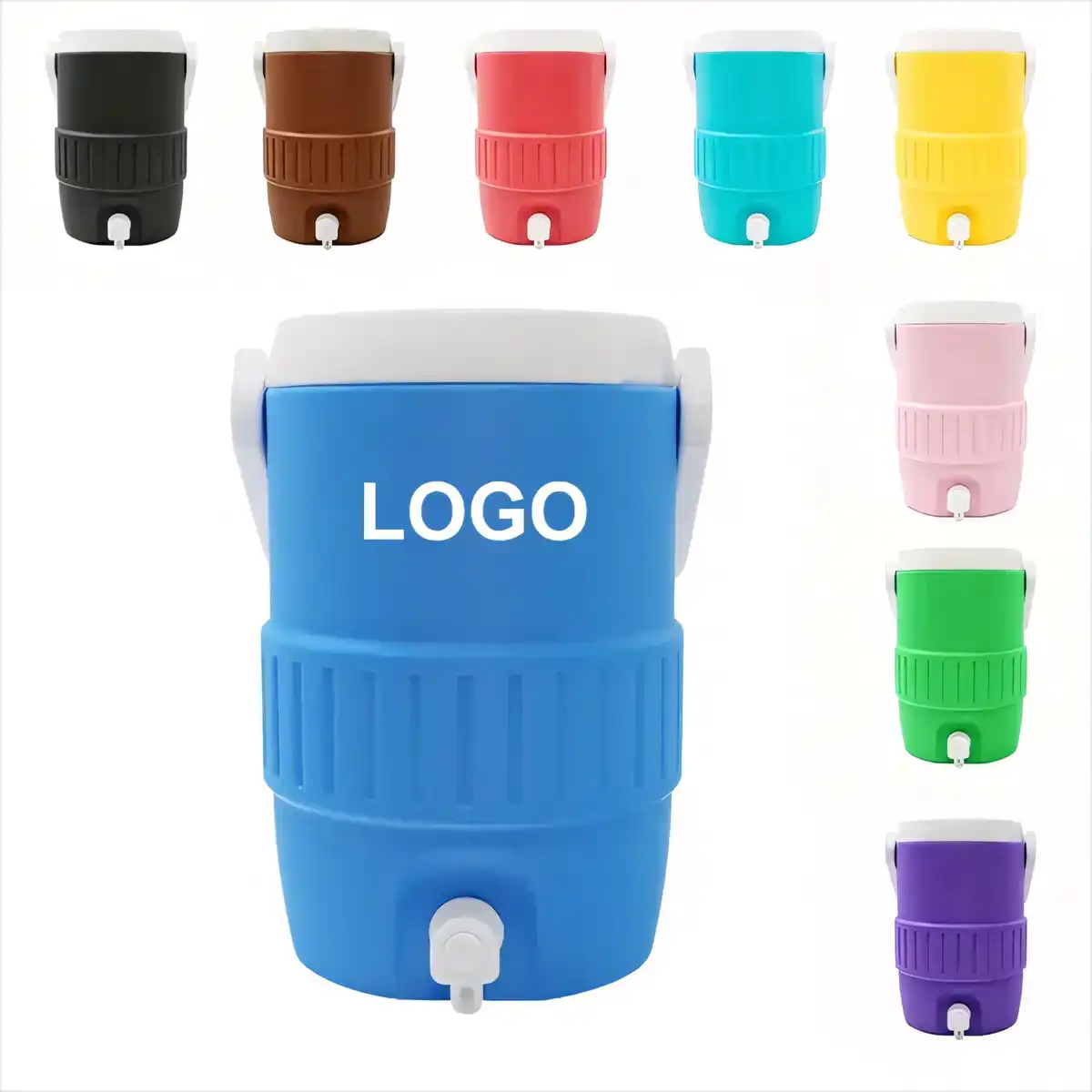 Insulated Can Cooler with Lid