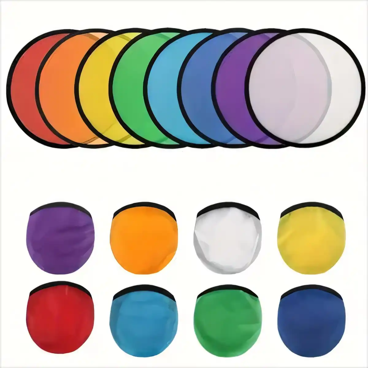 Portable Folding Fan with Pouch product detail view