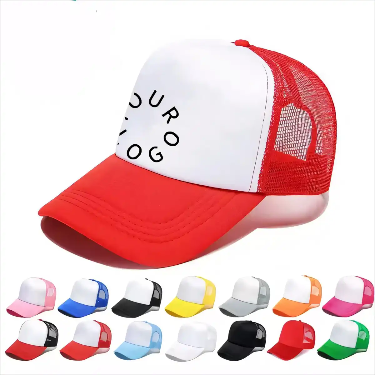 Youth Breathable Mesh Sports Cap additional product view