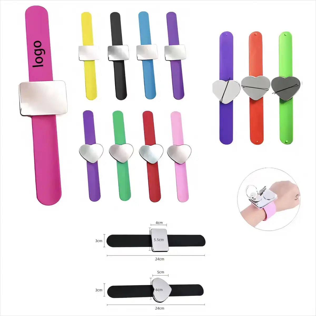 Magnetic Silicone Wristband Organizer