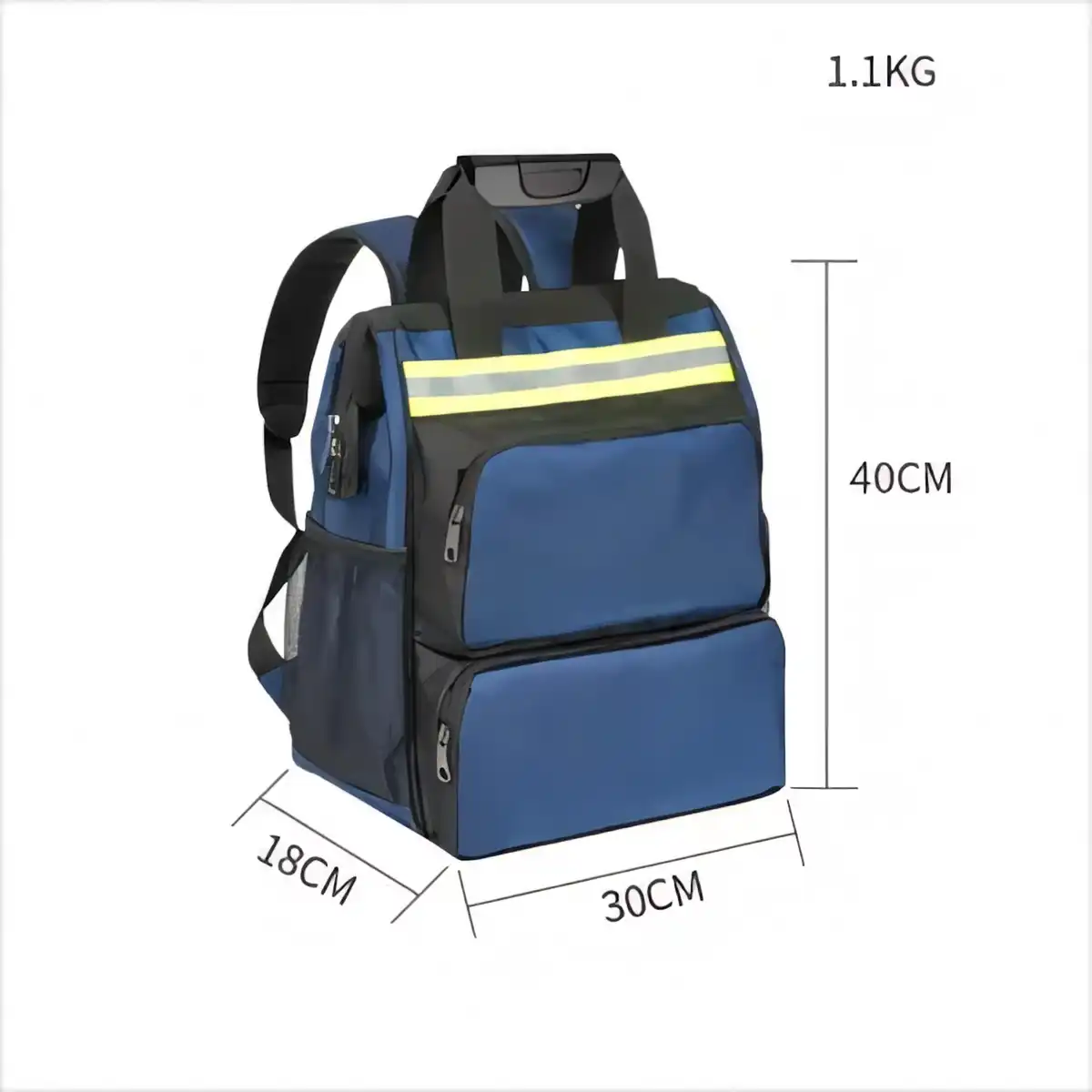 Rugged Electrician Tool Bag alternate product angle