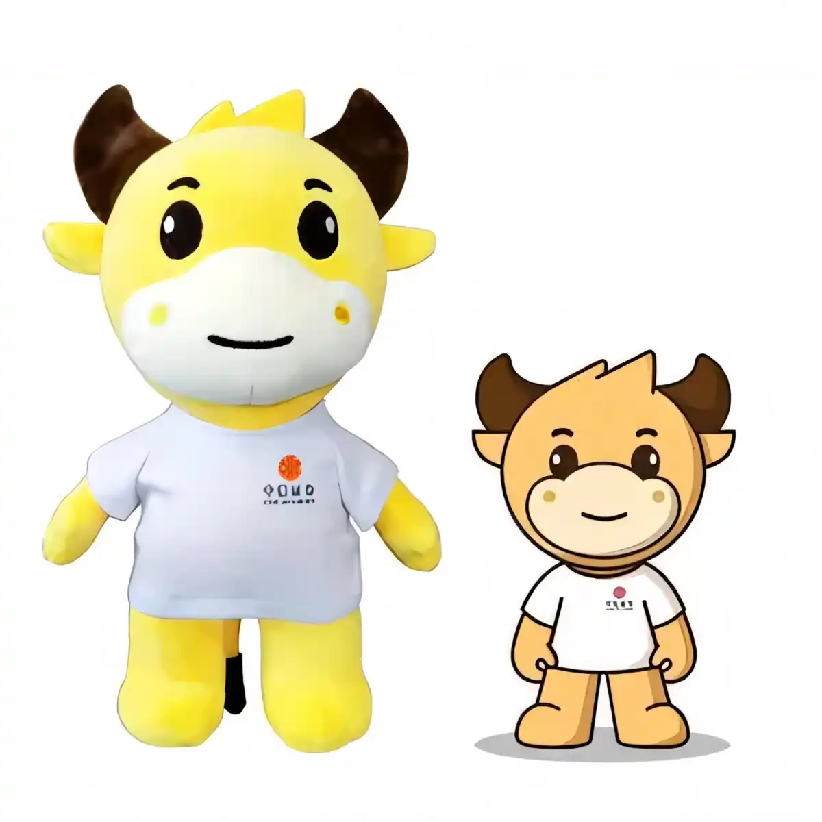 Ultra Soft Plush Mascot Toy alternate product angle