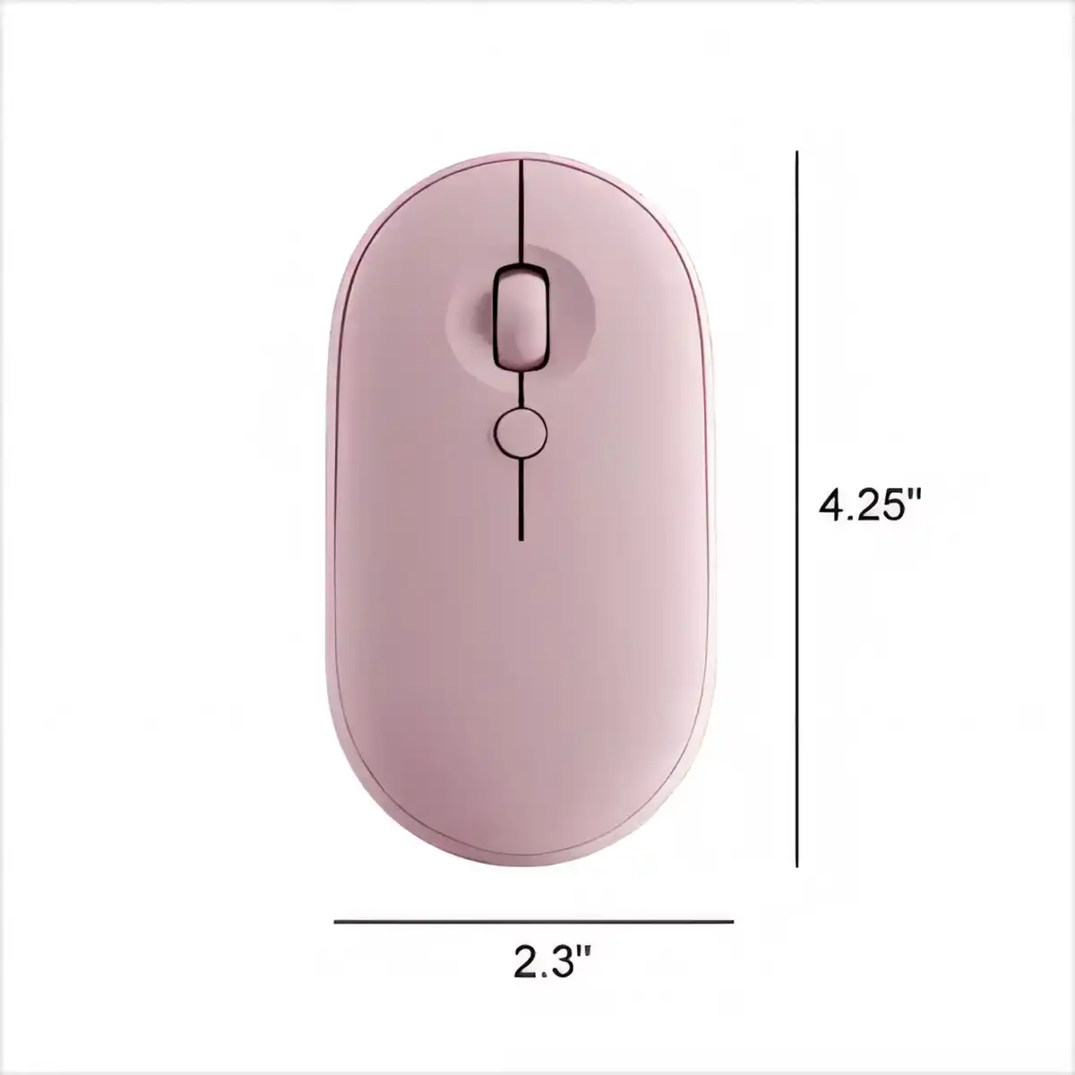 Slim Silent Wireless Mouse Macaron product detail view