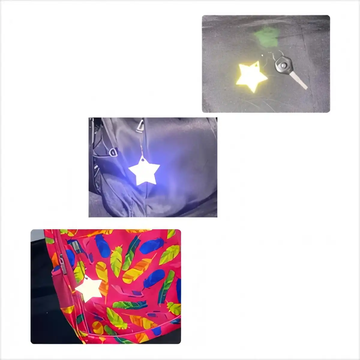 Reflective Heart Safety Armband alternate product angle