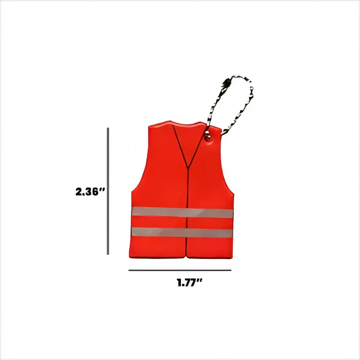 Reflective Pendant Keychain for Night Safety product detail view