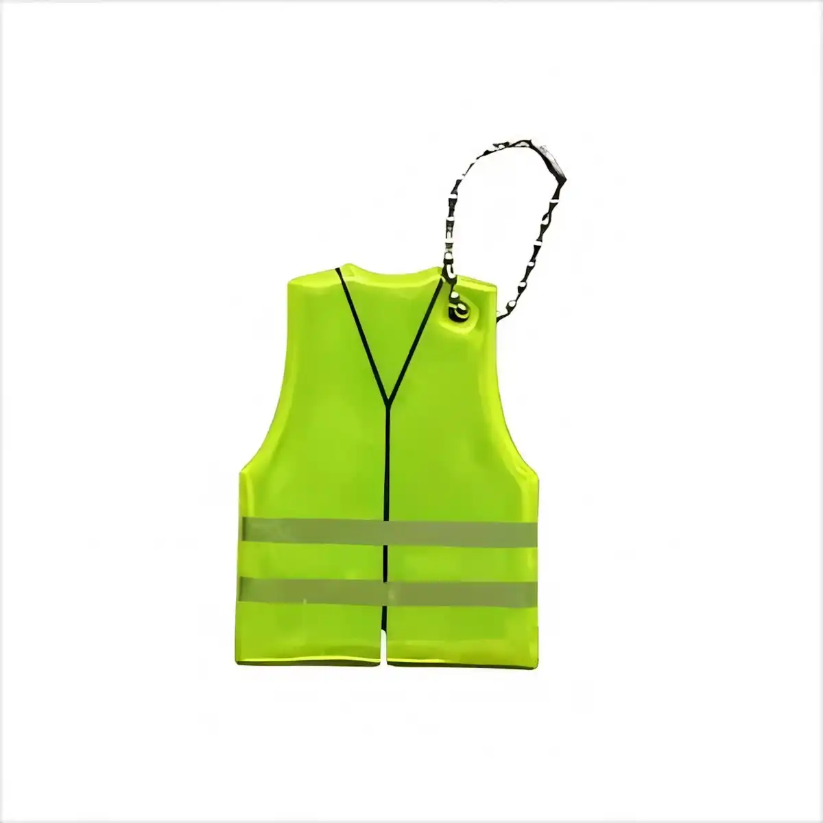 Reflective Pendant Keychain for Night Safety alternate product angle