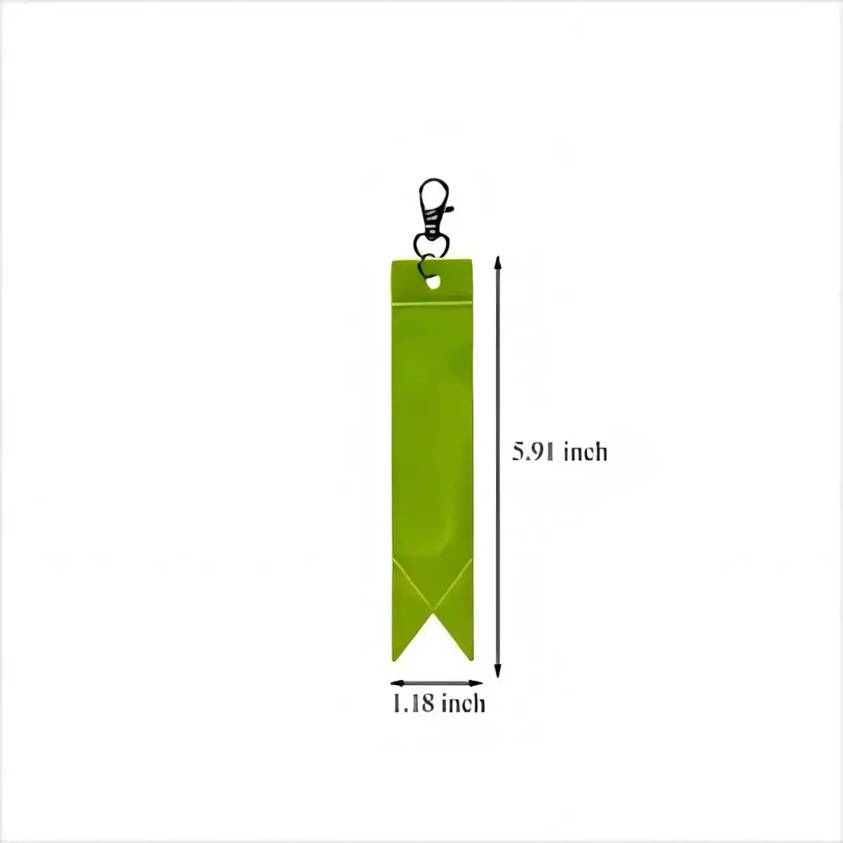 Reflective Safety PVC Keychain Set product detail view