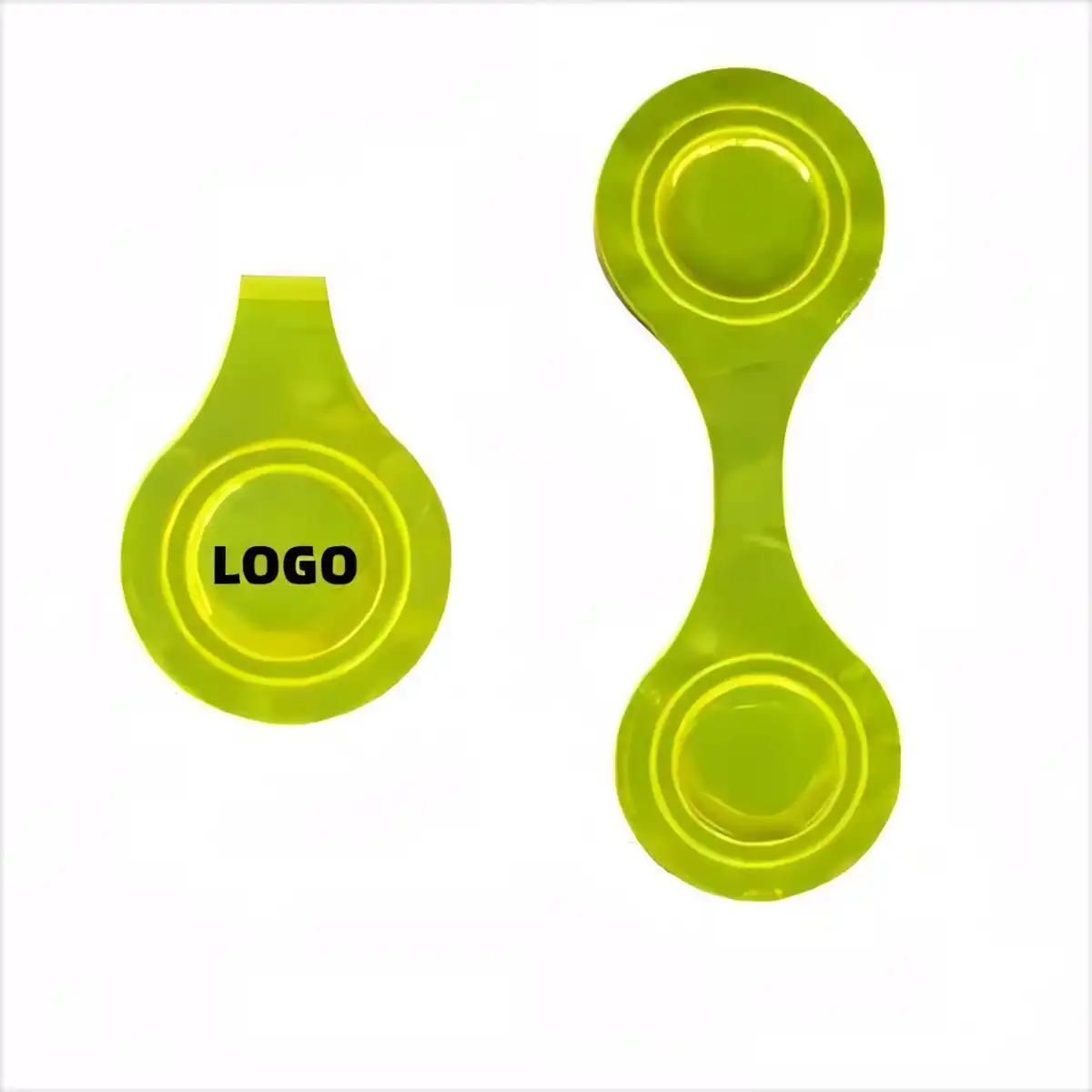 Reflective Magnetic Safety Hanging Tag product detail view