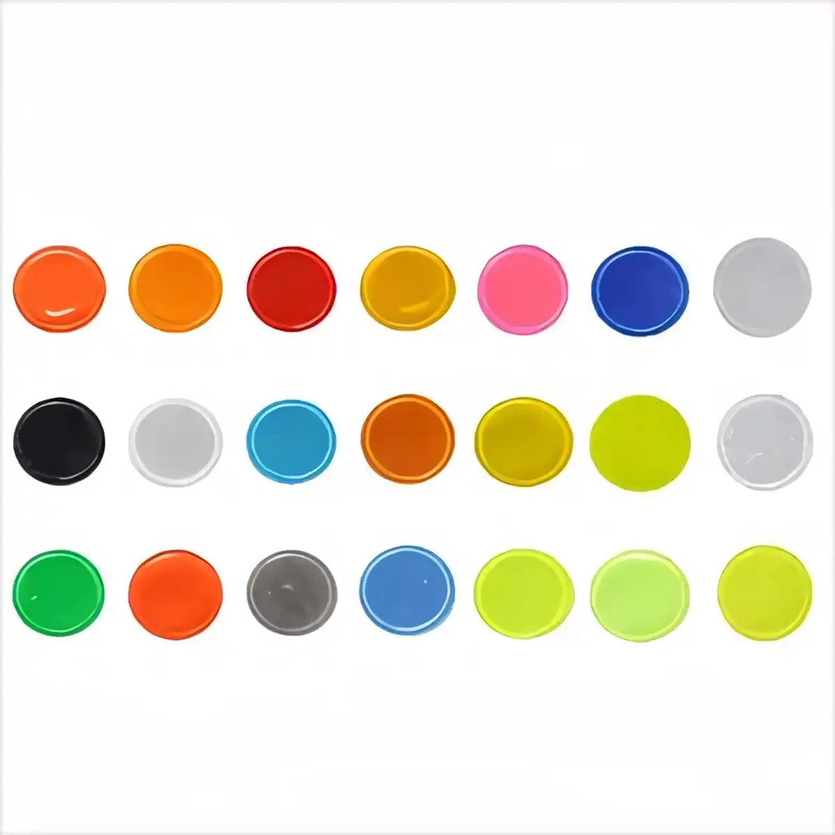 Reflective Magnetic Safety Hanging Tag alternate product angle