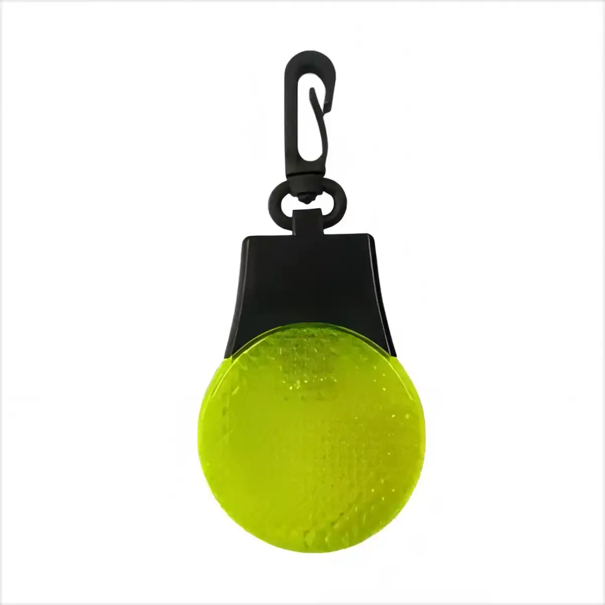 LED Safety Reflector Keychain for Night alternate product angle