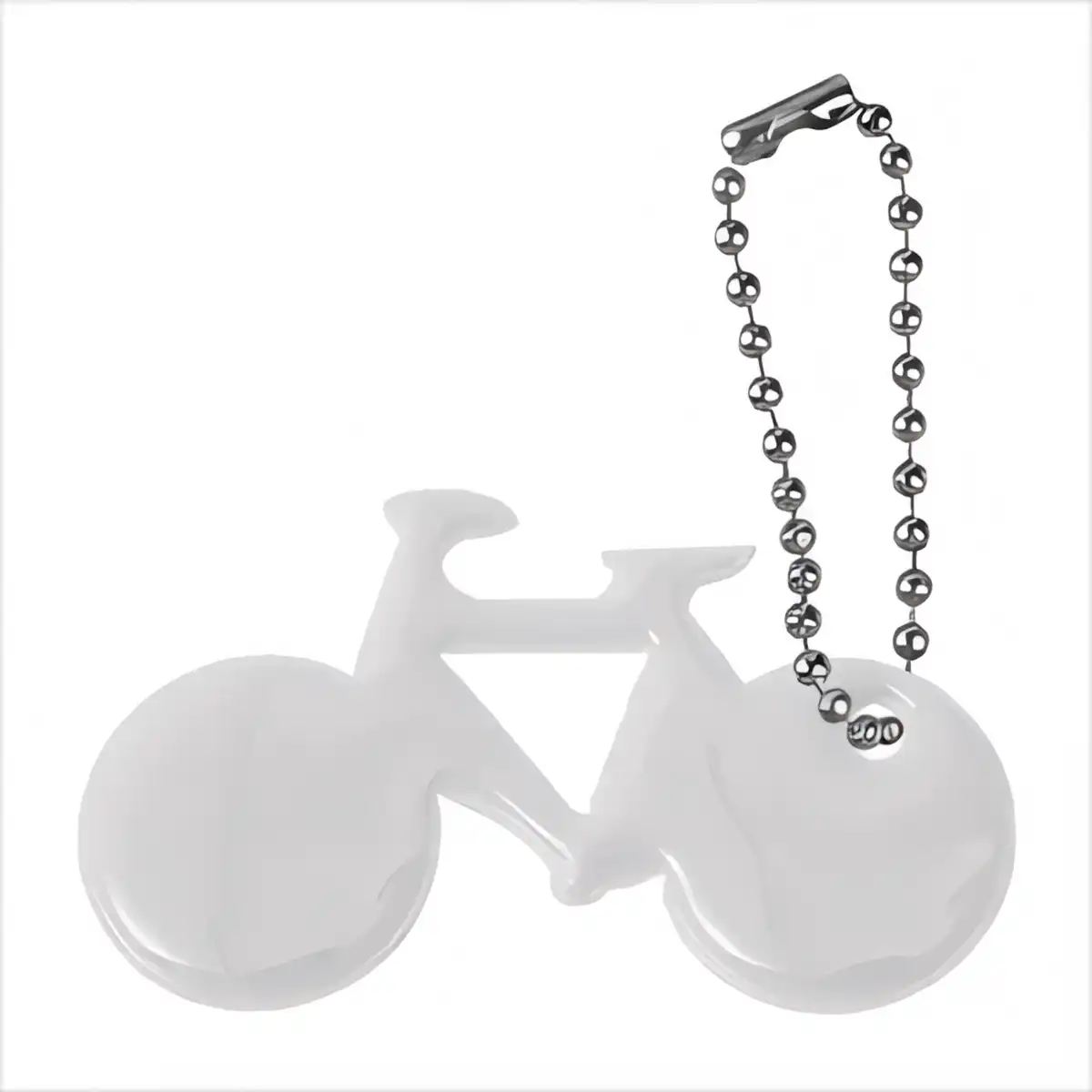 Reflective Bike Keychain Safety Pull product detail view
