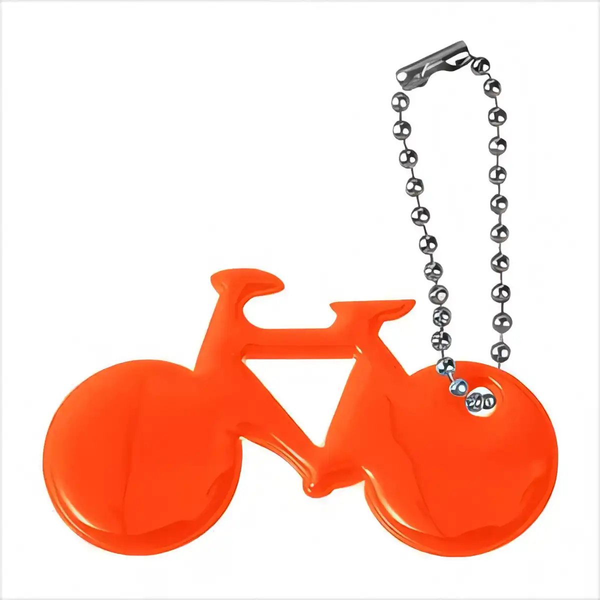 Reflective Bike Keychain Safety Pull alternate product angle