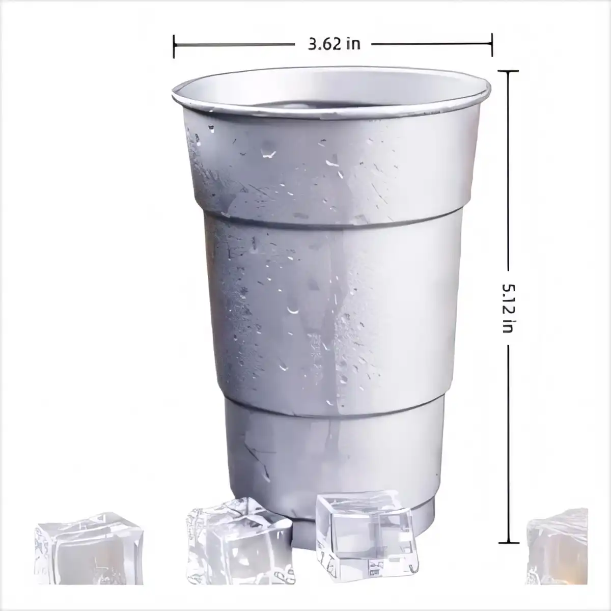 16oz Anodized Aluminum Cup Set product detail view