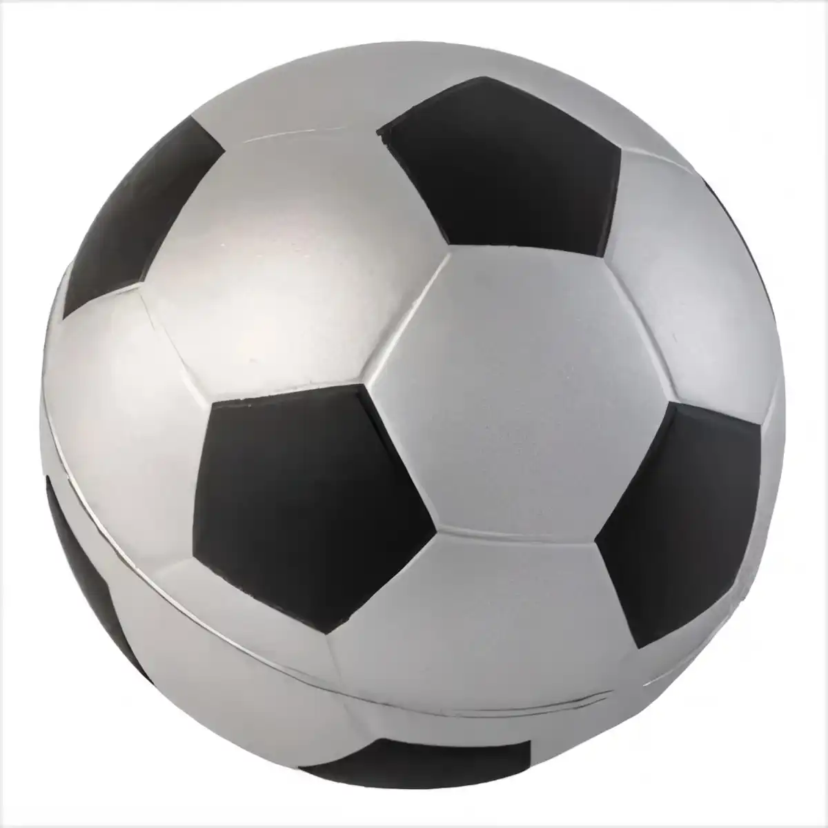 Squeezable Soccer Stress Ball alternate product angle