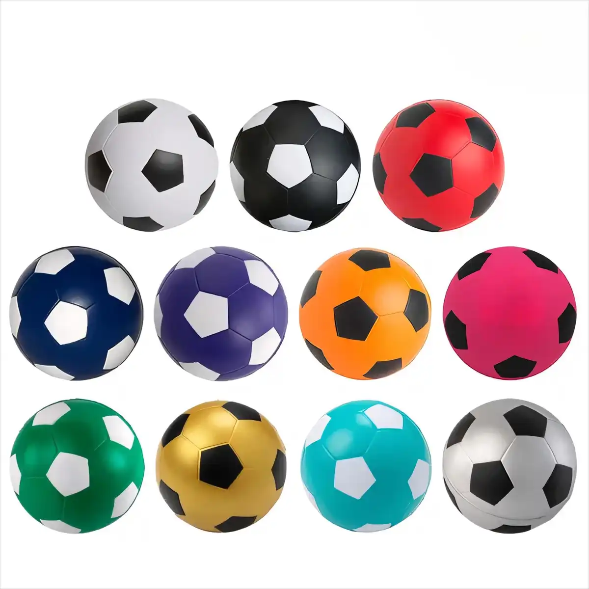 Squeezable Soccer Stress Ball product close-up