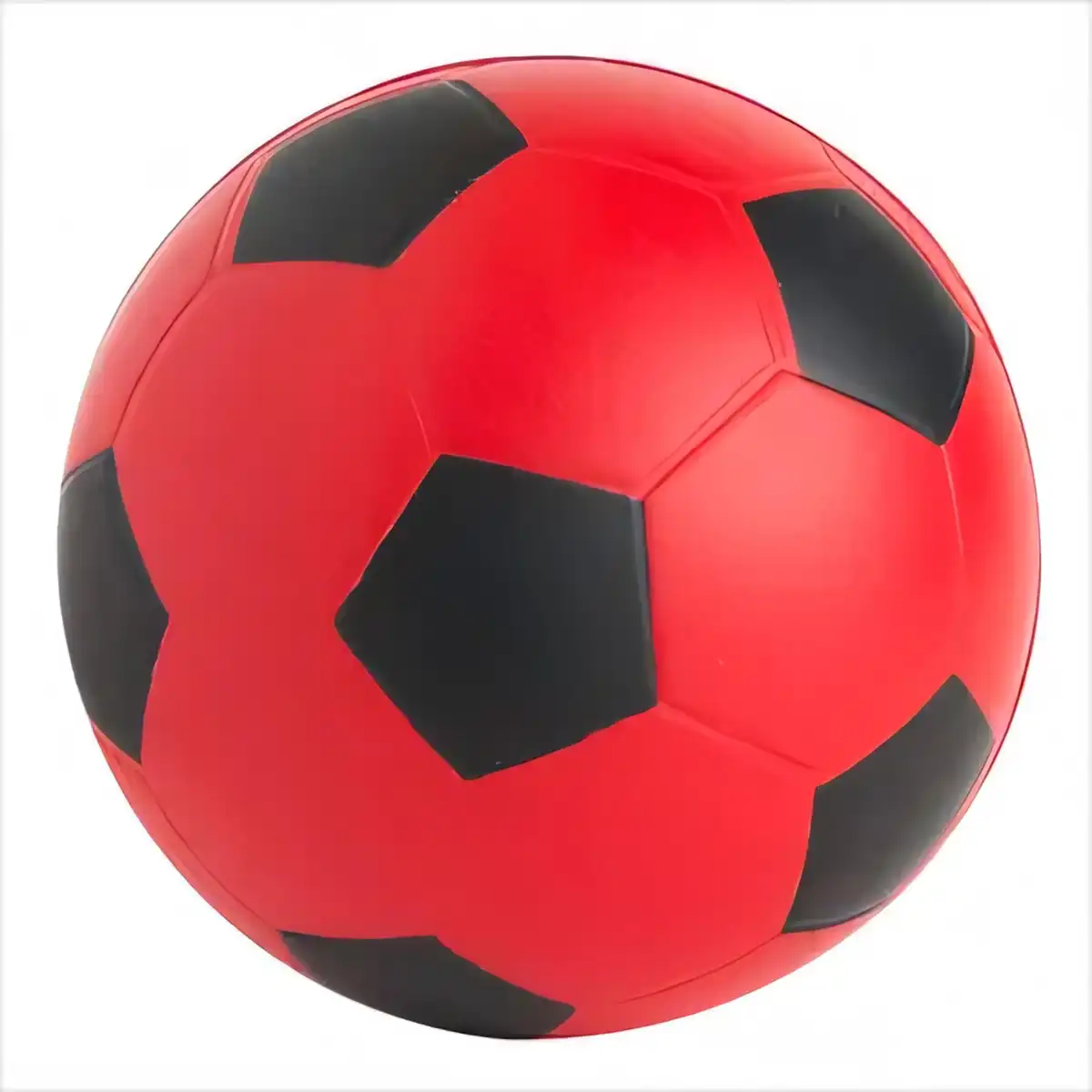 Squeezable Soccer Stress Ball custom logo imprint view