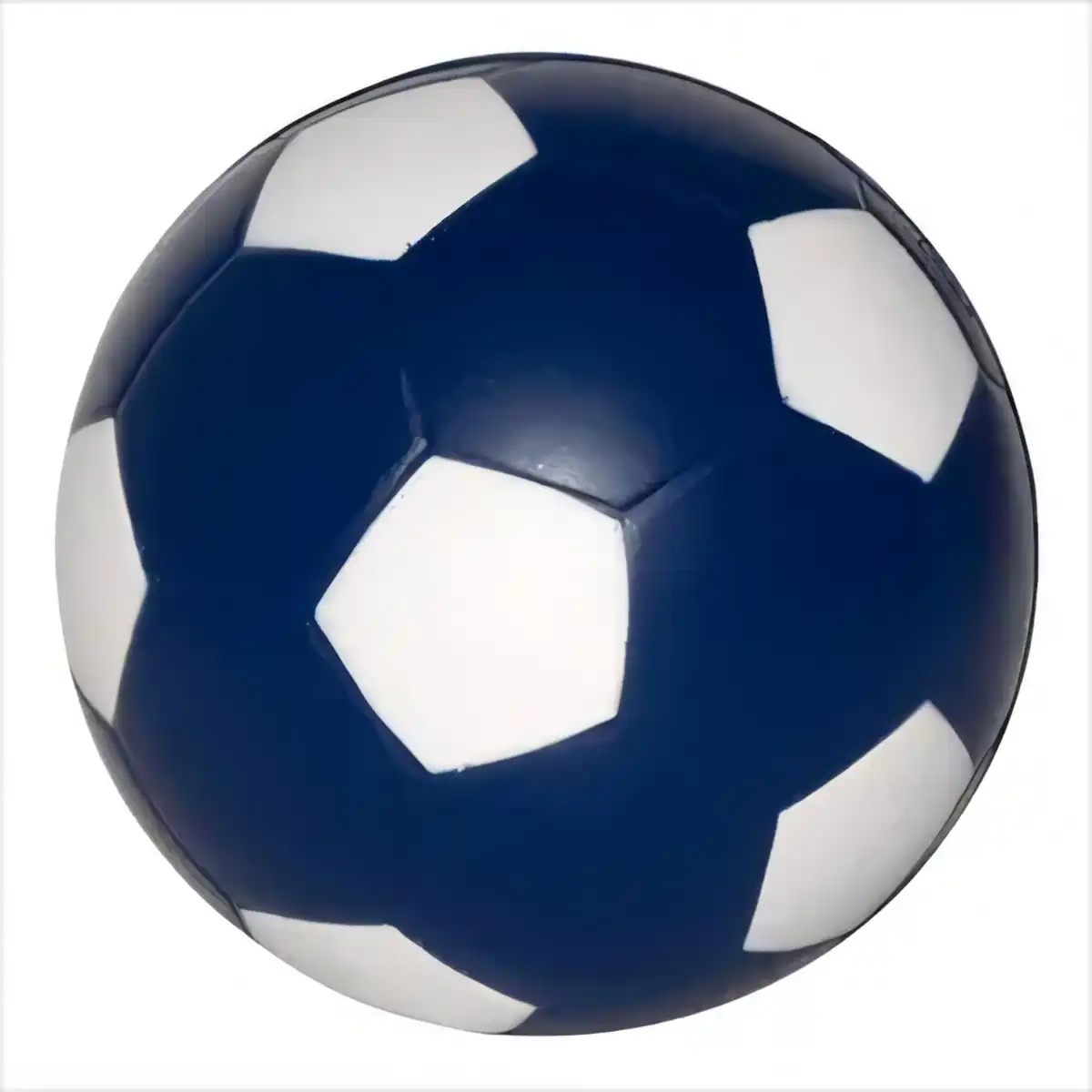 Squeezable Soccer Stress Ball product in use