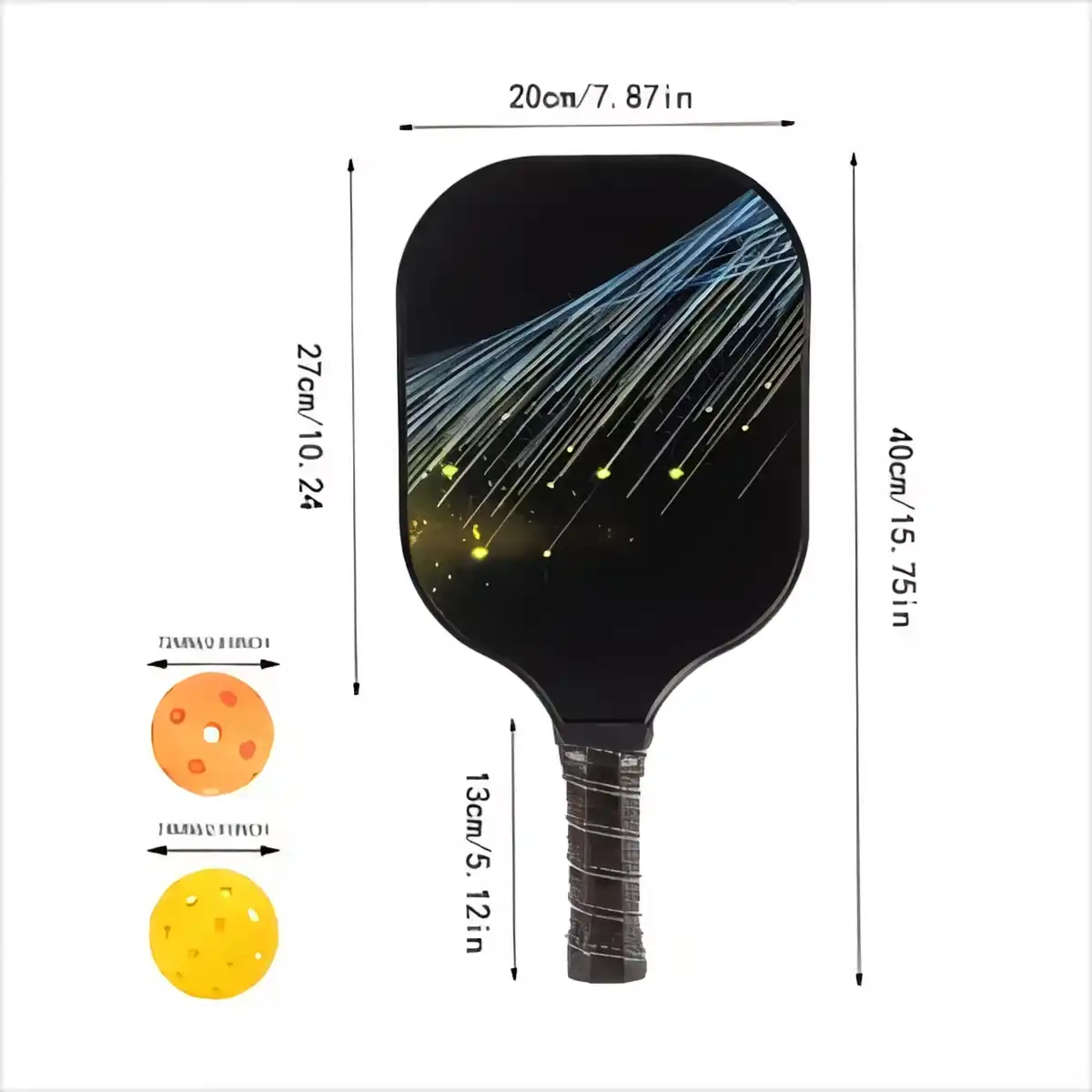 Premium Wood Pickleball Paddle Set product detail view