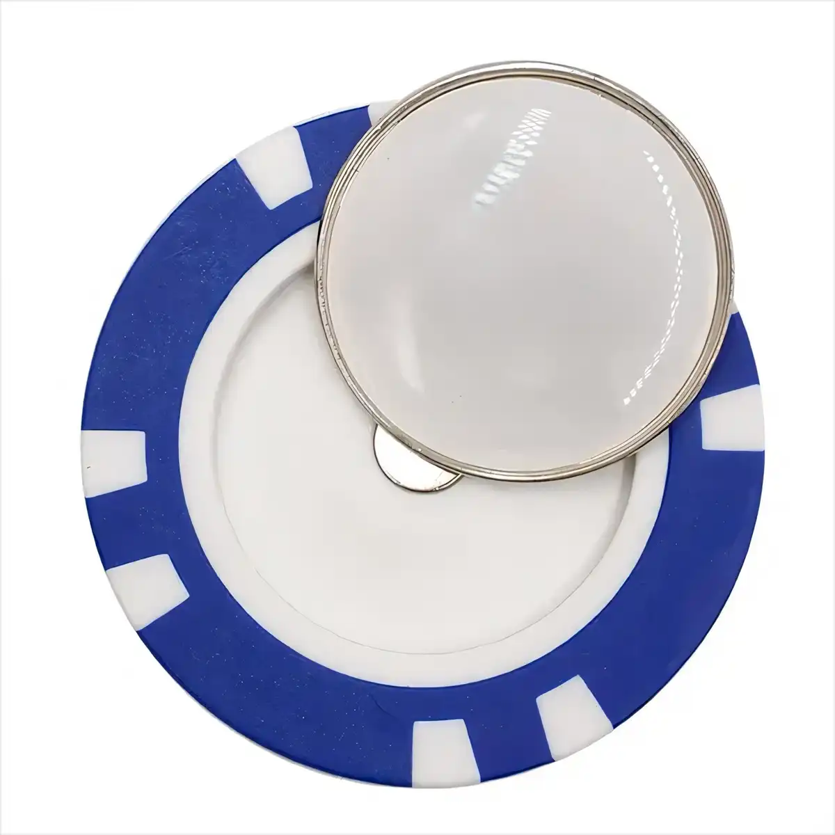 Magnetic Golf Ball Marker Poker Chip