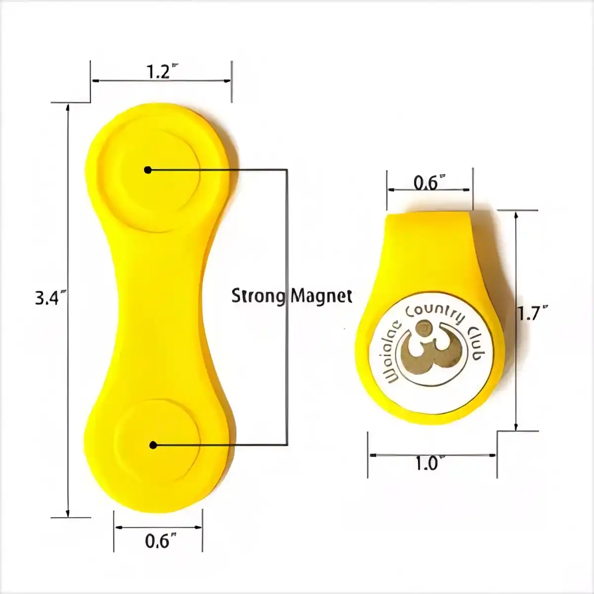 Magnetic Golf Hat Clip Marker Holder additional product view