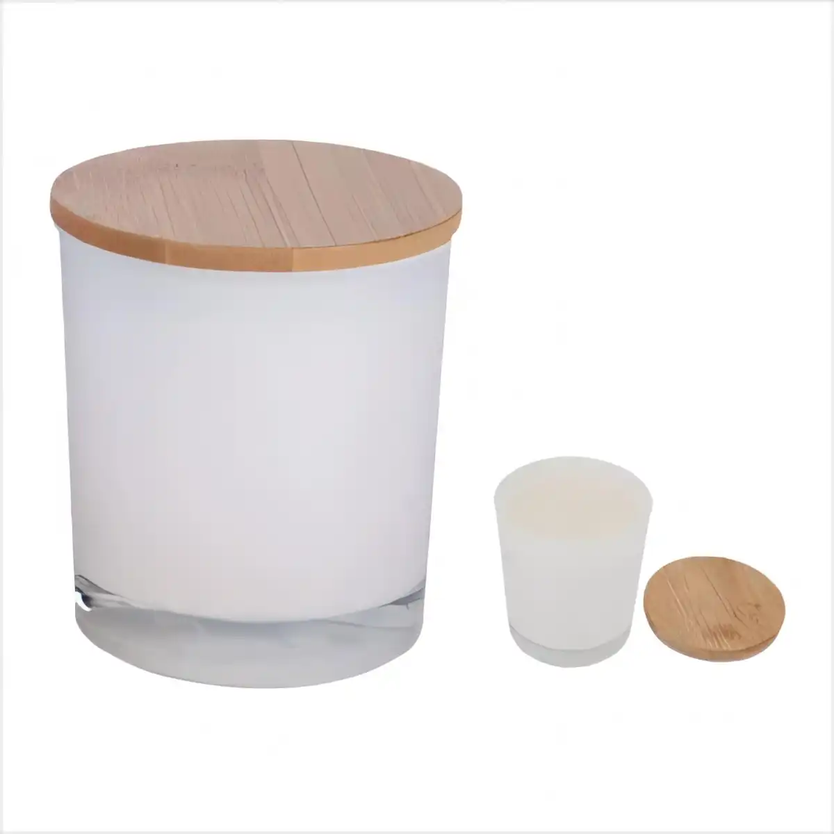 Natural Soy Wax Vanilla Candle product detail view