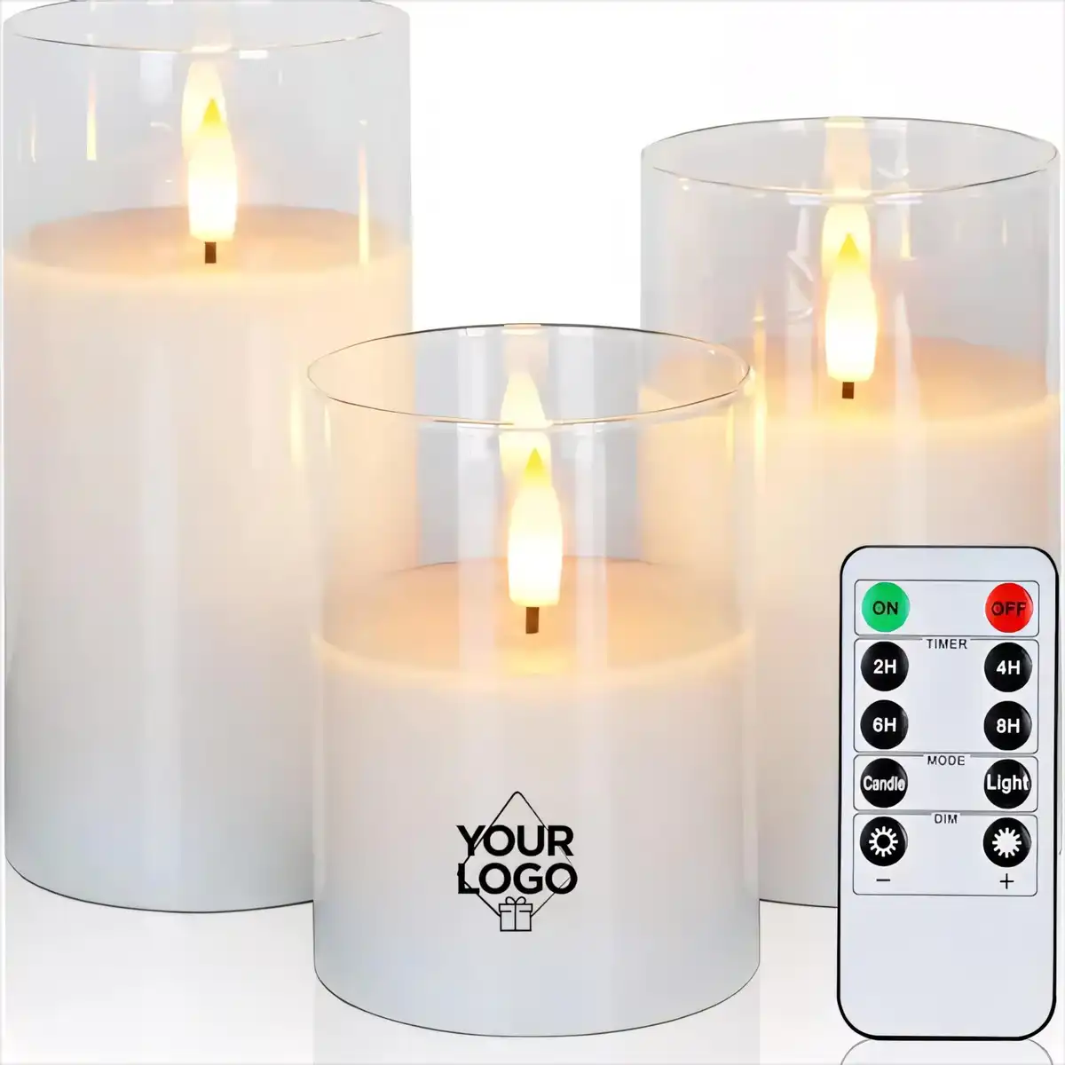 LED Flameless Candles Remote Set