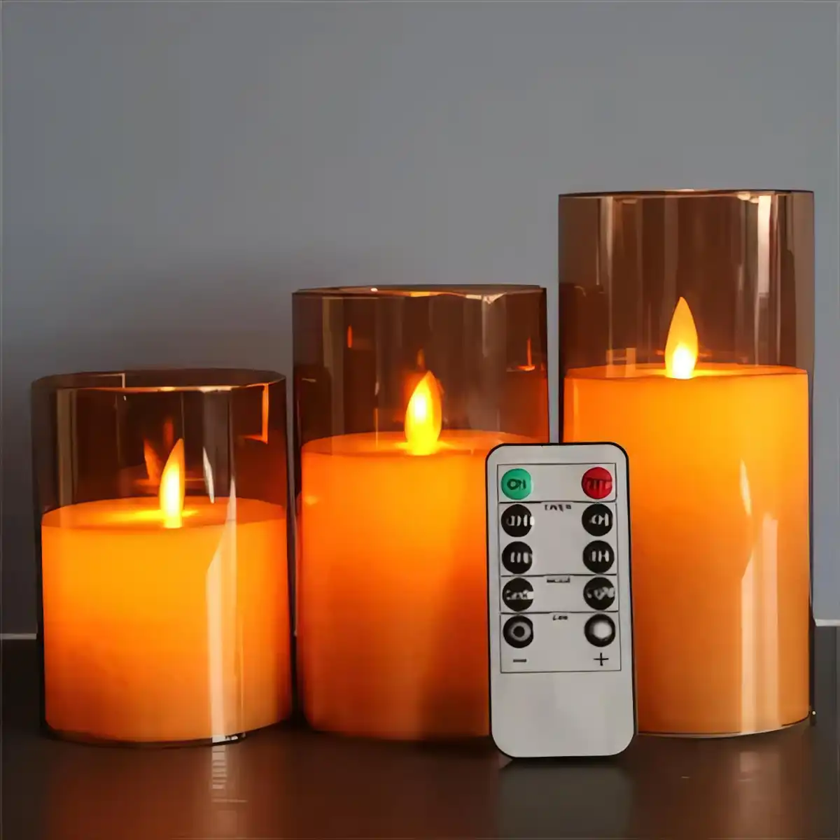 LED Flameless Candles Remote Set alternate product angle