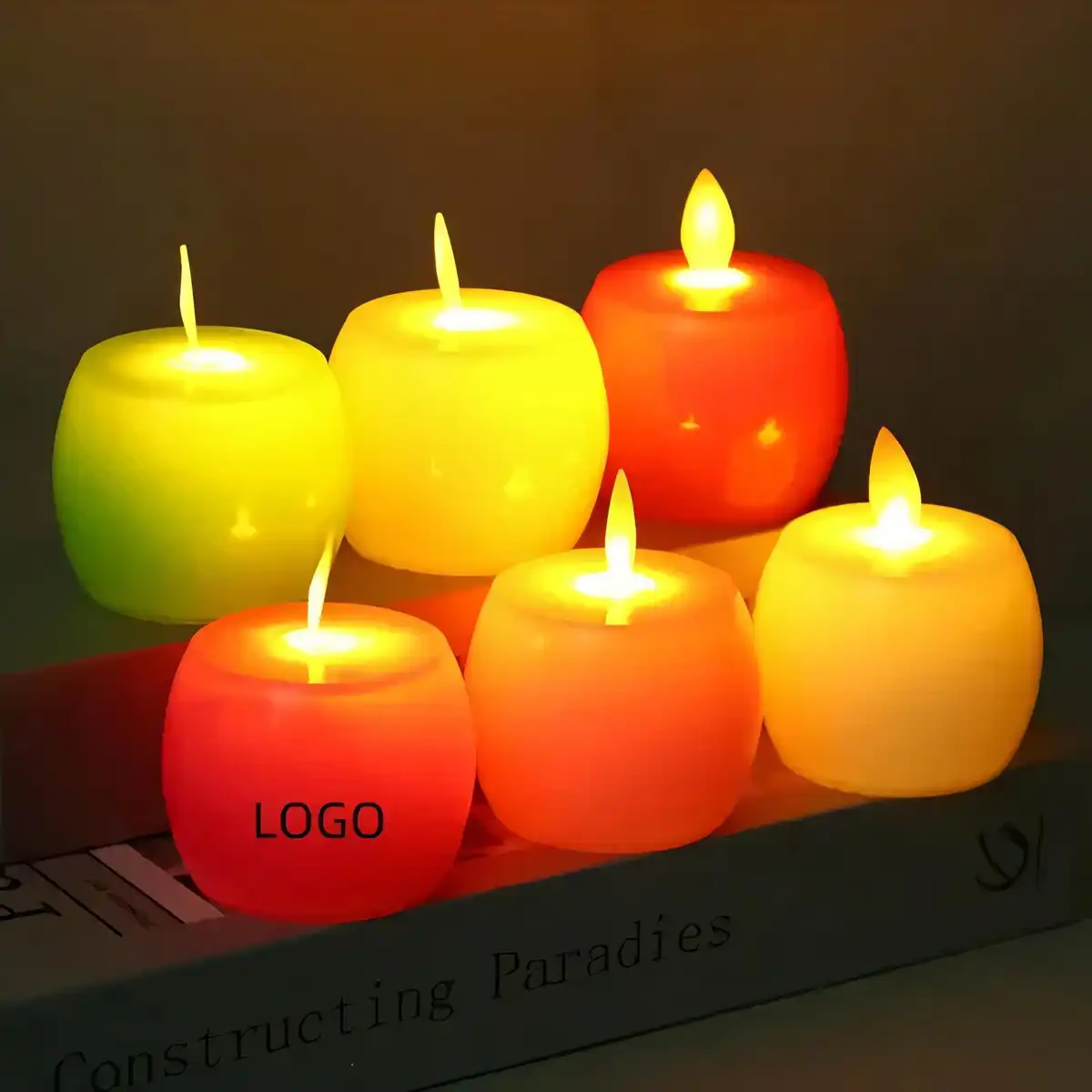 Realistic Flickering LED Candle for Ambiance